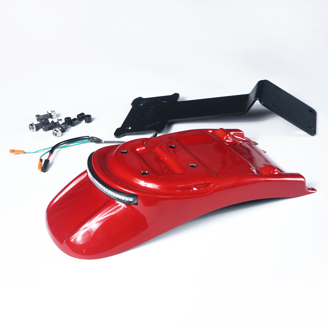 ท้ายสั้นพร้อมไฟ LED + ที่ใส่ป้ายทะเบียน สำหรับ HONDA SCL CL 300 500 2023 - 2025