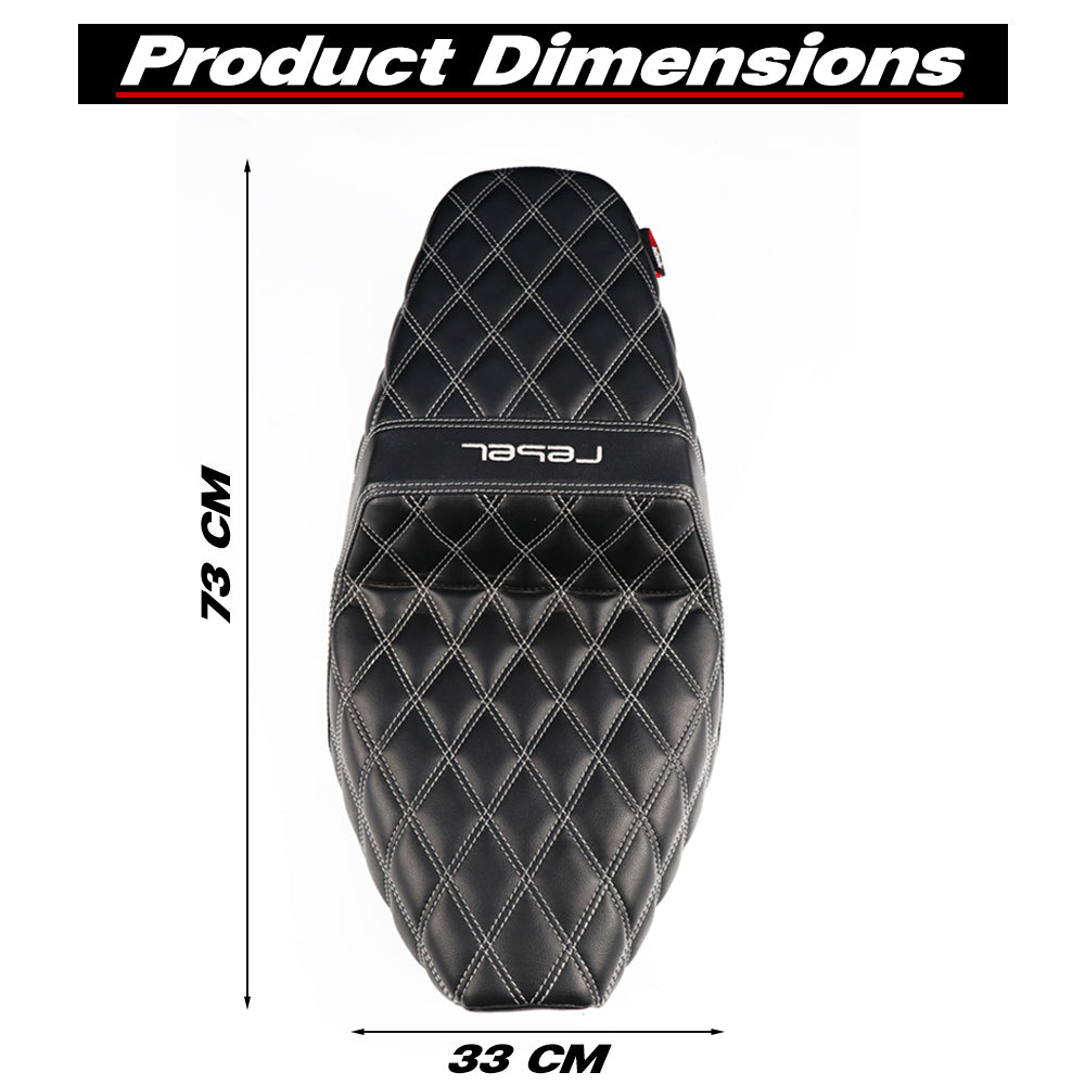 ครอบถังน้ำมัน + เบาะแต่ง สำหรับ HONDA REBEL CMX 1100 2021-2025