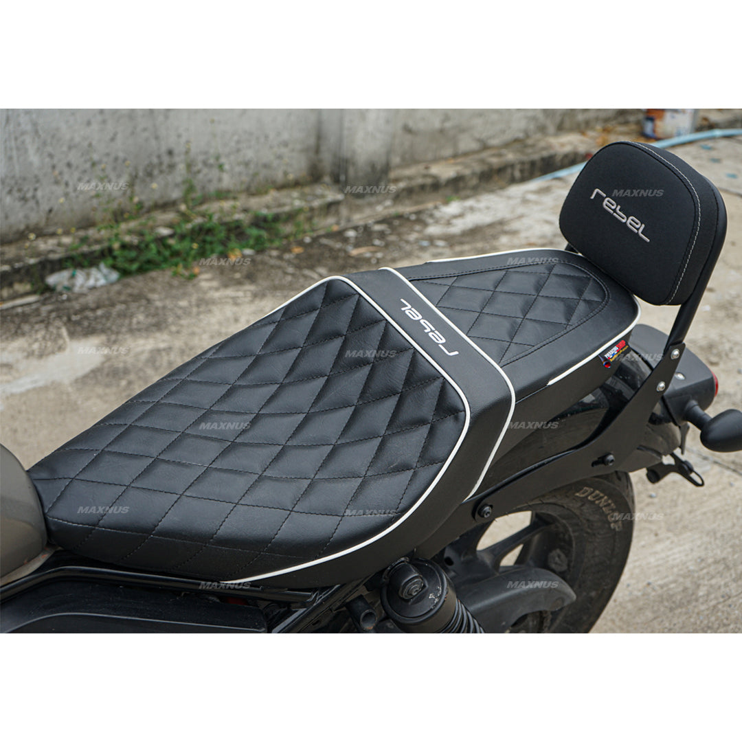 เบาะพิงหลังคนซ้อน สำหรับ HONDA REBEL CMX 300&500 2017-2025