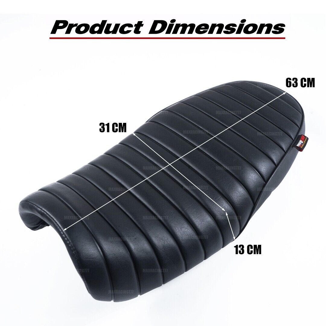 REPLACEMENT CUSHION DUAL SEATS DOUBLE FOR HONDA SCL CL 300 500 2023 - 2025 BLACK