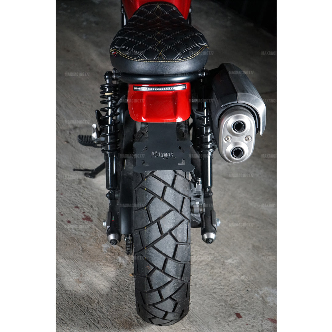 ท้ายสั้นพร้อมไฟ LED + ที่ใส่ป้ายทะเบียน สำหรับ HONDA SCL CL 300 500 2023 - 2025