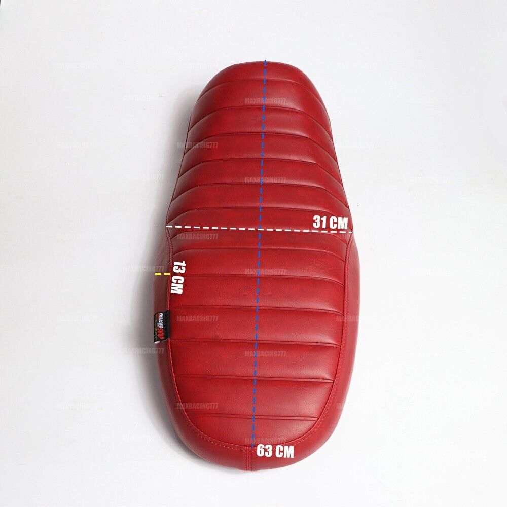 REPLACEMENT CUSHION DUAL SEATS DOUBLE RED FIT FOR HONDA SCL CL 300 500 2023 - 2025