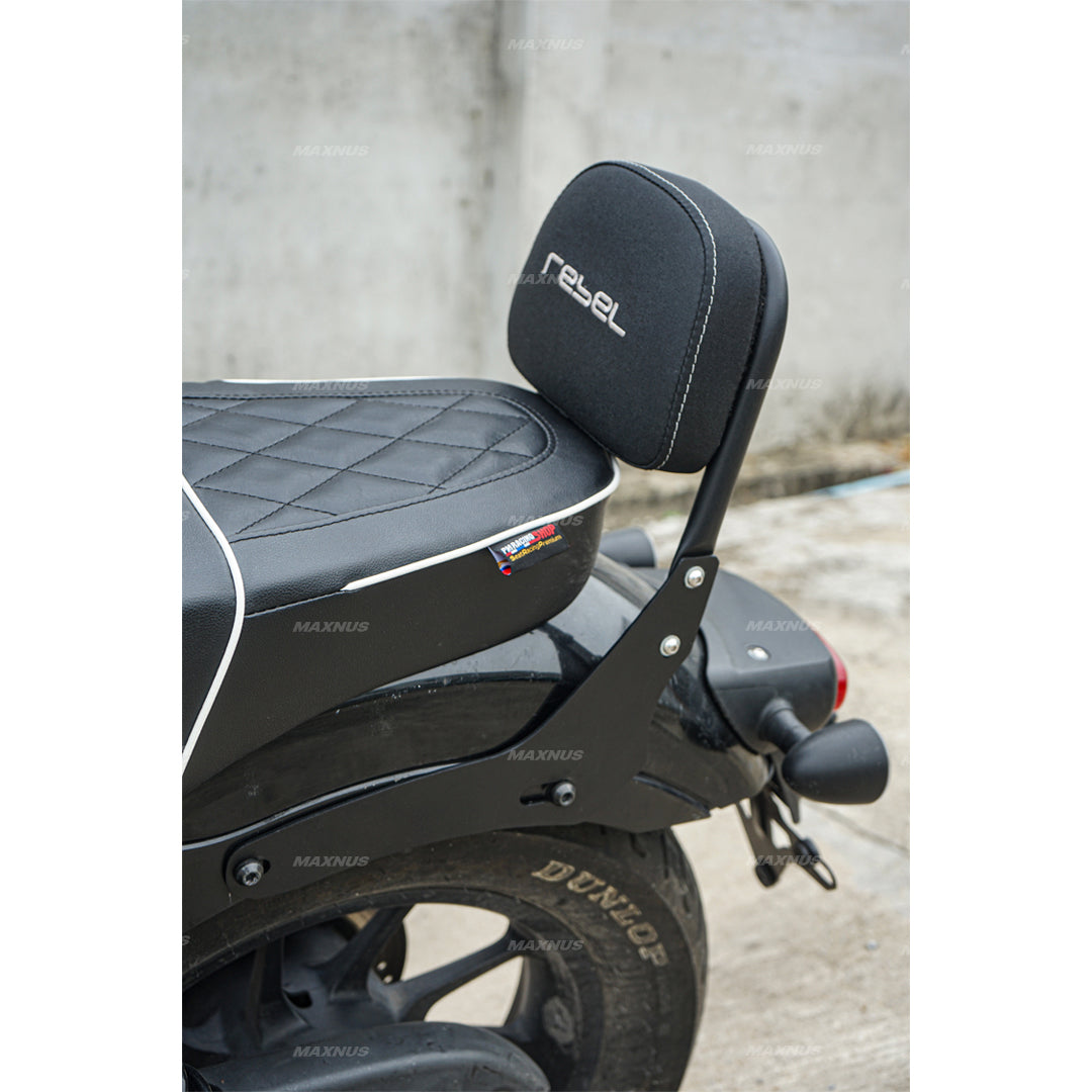 เบาะพิงหลังคนซ้อน สำหรับ HONDA REBEL CMX 300&500 2017-2025