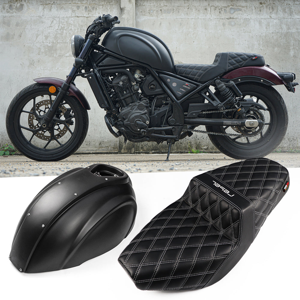 ครอบถังน้ำมัน + เบาะแต่ง สำหรับ HONDA REBEL CMX 1100 2021-2025