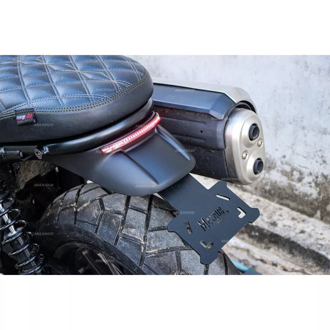 ท้ายสั้นพร้อมไฟ LED + ที่ใส่ป้ายทะเบียน สำหรับ HONDA SCL CL 300 500 2023 - 2025