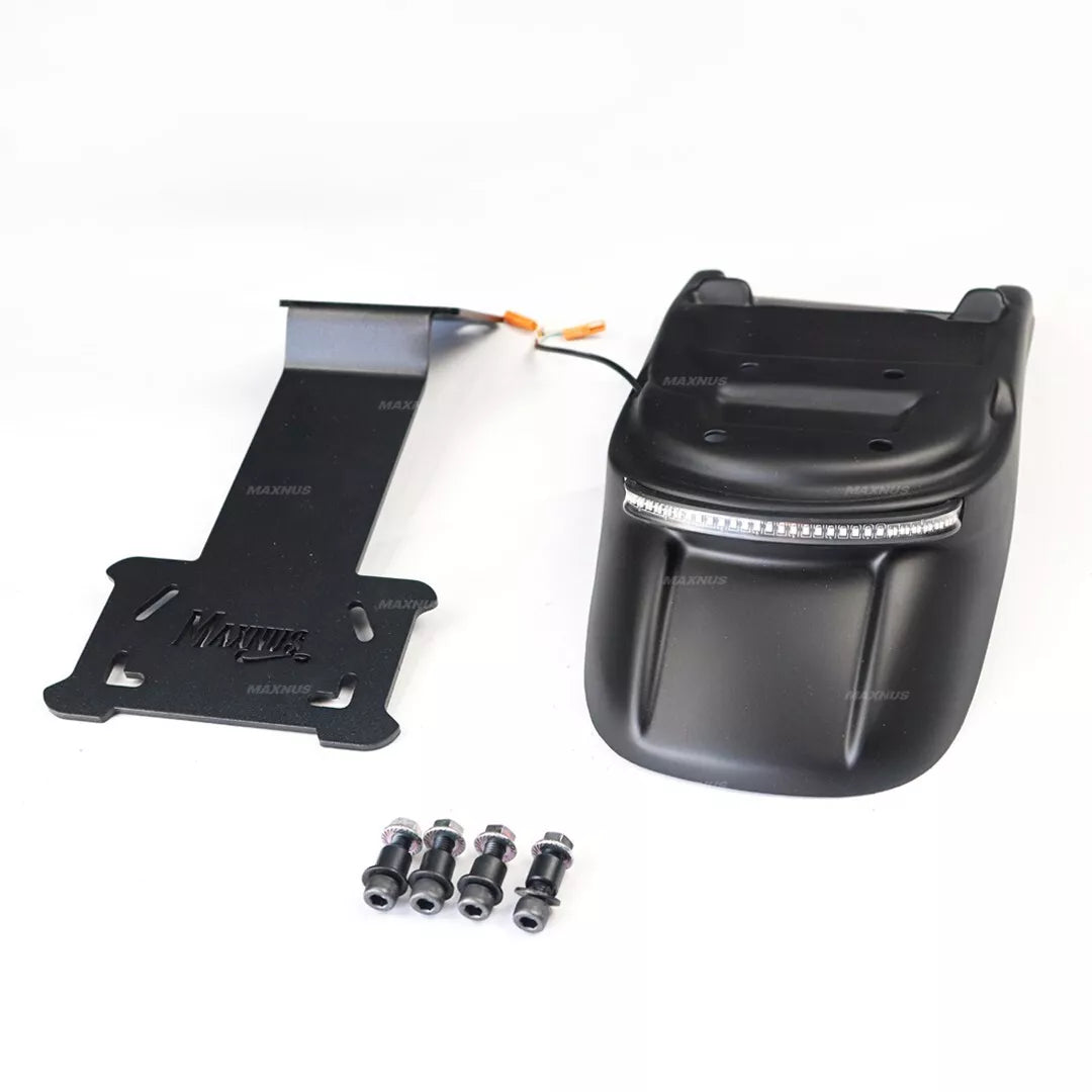 ท้ายสั้นพร้อมไฟ LED + ที่ใส่ป้ายทะเบียน สำหรับ HONDA SCL CL 300 500 2023 - 2025