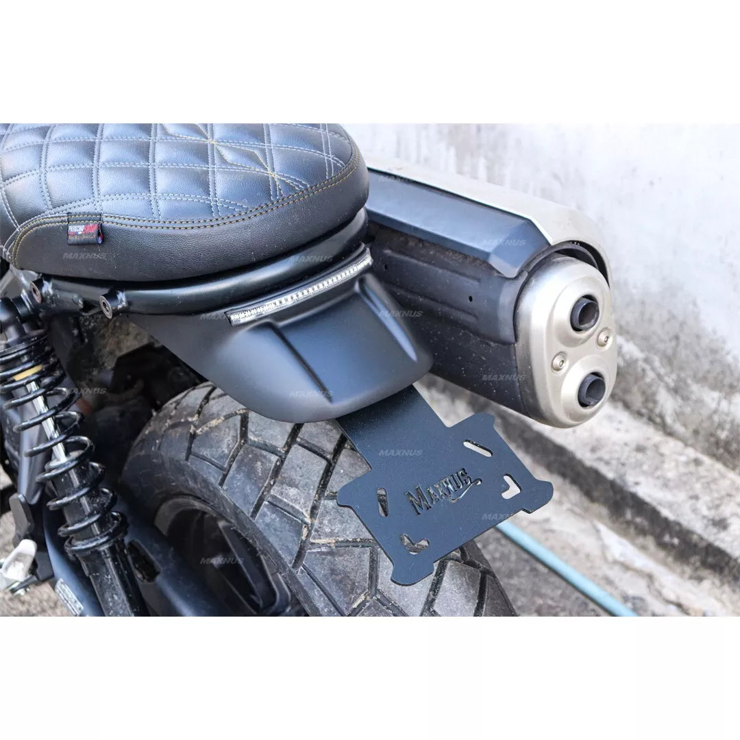 ท้ายสั้นพร้อมไฟ LED + ที่ใส่ป้ายทะเบียน สำหรับ HONDA SCL CL 300 500 2023 - 2025