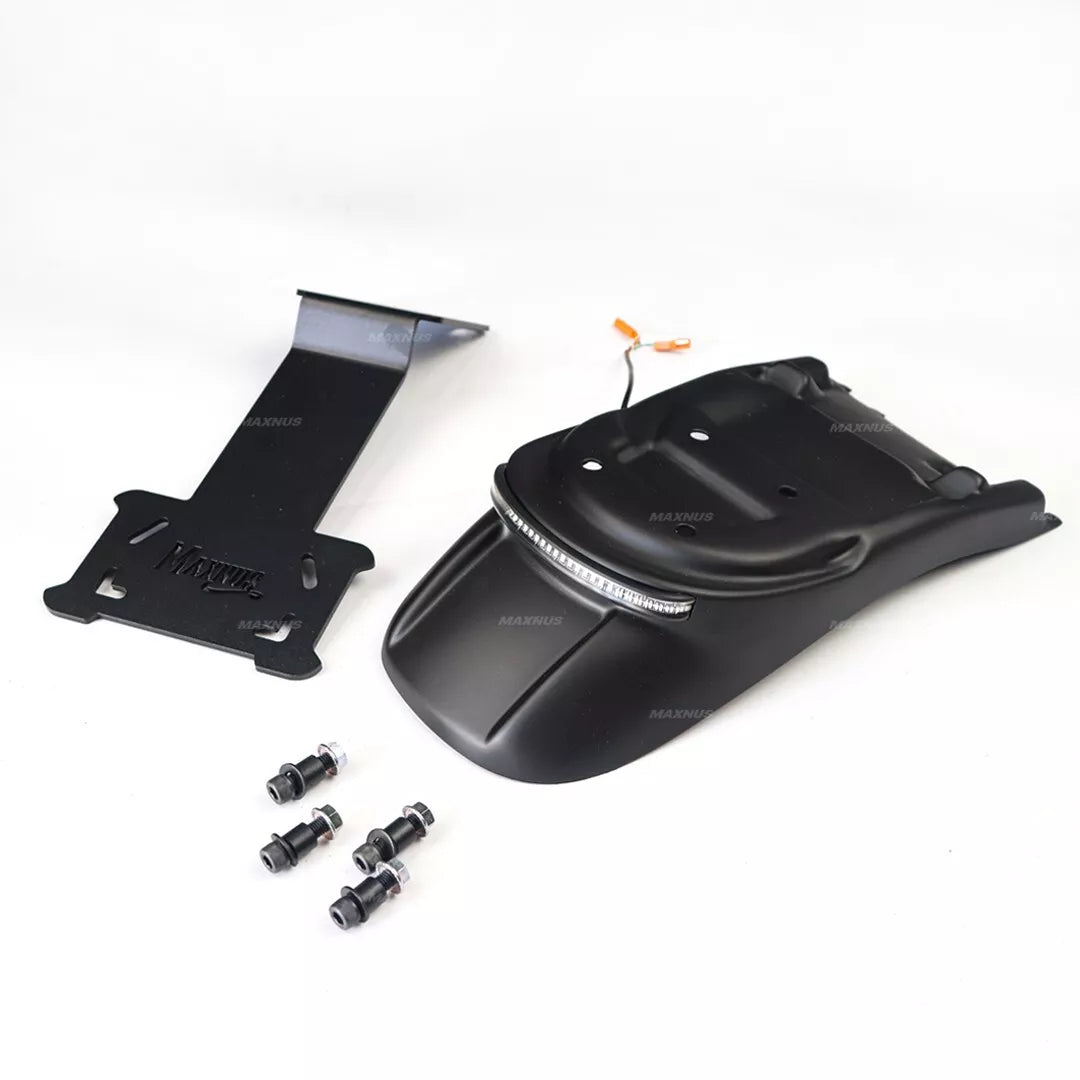 ท้ายสั้นพร้อมไฟ LED + ที่ใส่ป้ายทะเบียน สำหรับ HONDA SCL CL 300 500 2023 - 2025