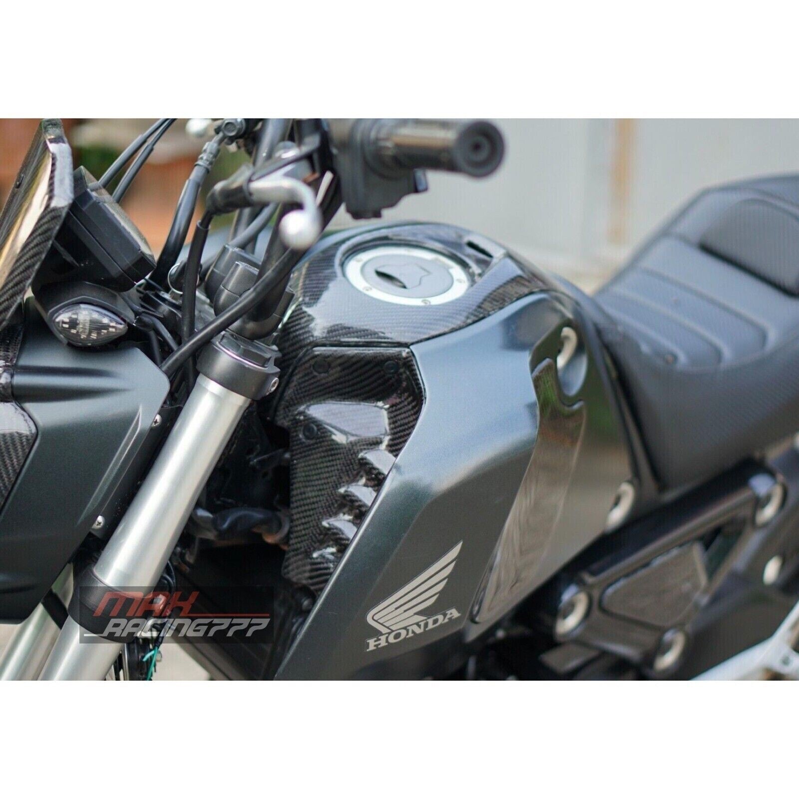 ฝาครอบดักลมด้านหน้า ซ้าย ขวา ตัวในคาร์บอน HONDA NEW GROM 2021-2024