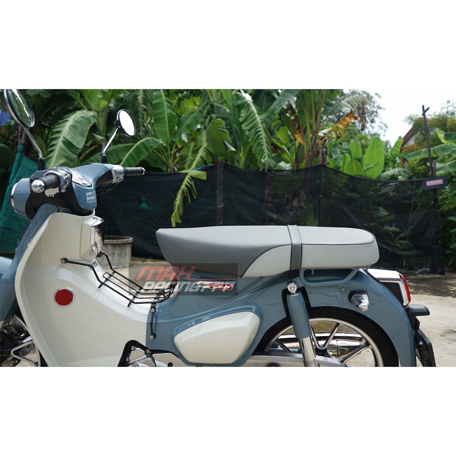 เบาะแต่งสีเทาแบบยาว สำหรับ HONDA SUPER CUB C125 2023 - 2025