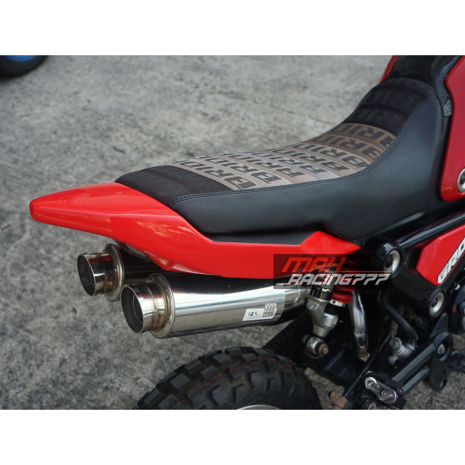 ครอบท้ายแต่ง สำหรับ HONDA NEW GROM125 2021-2024