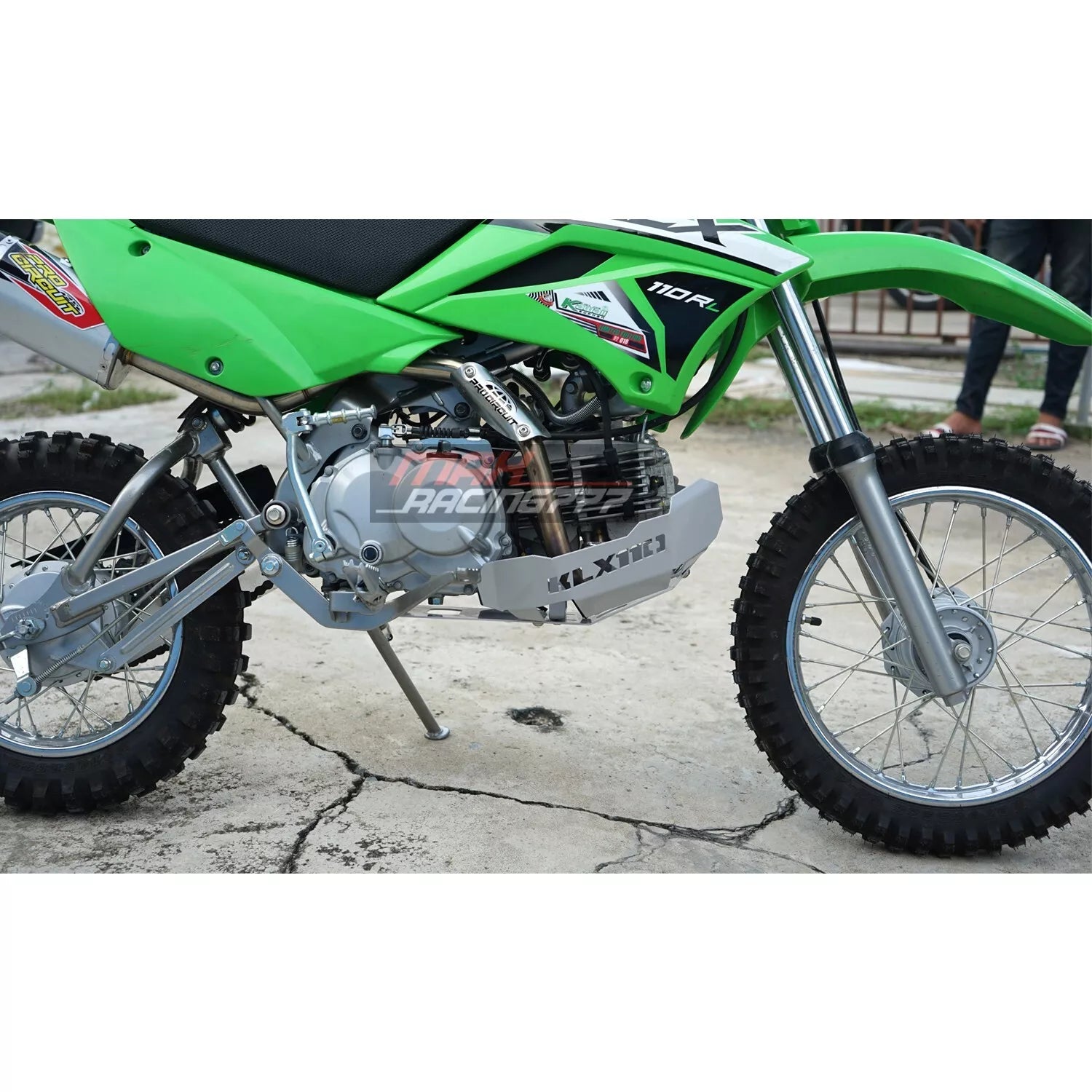 การ์ดแคร้งด้านล่าง สำหรับ KAWASAKI KLX 110 KLX 2002-2023