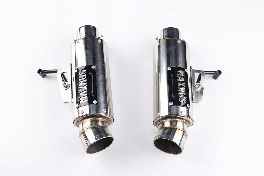 ท่อคู่ออกบน + โลโก้ สำหรับ HONDA GROM 125 2021-2025