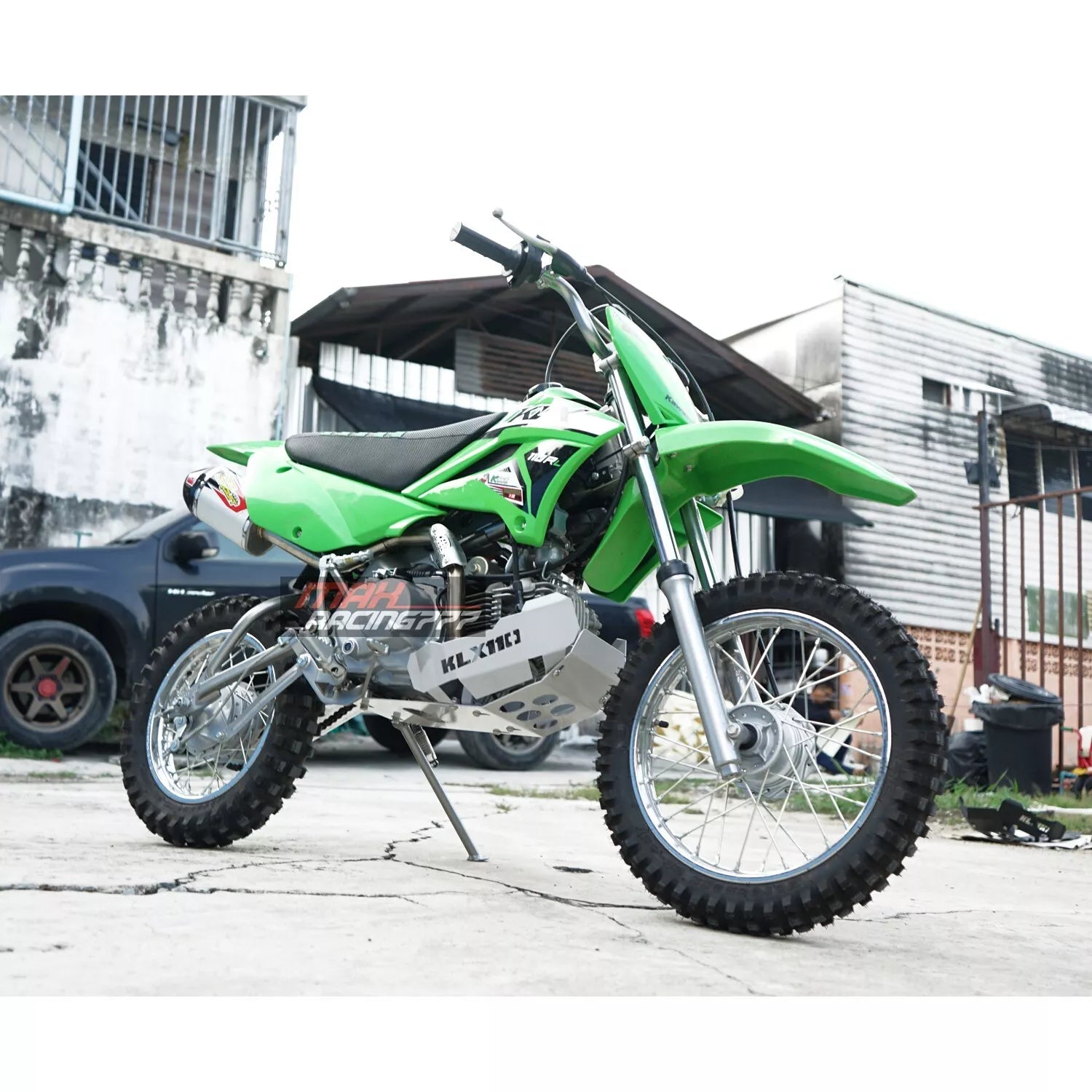 การ์ดแคร้งด้านล่าง สำหรับ KAWASAKI KLX 110 KLX 2002-2023