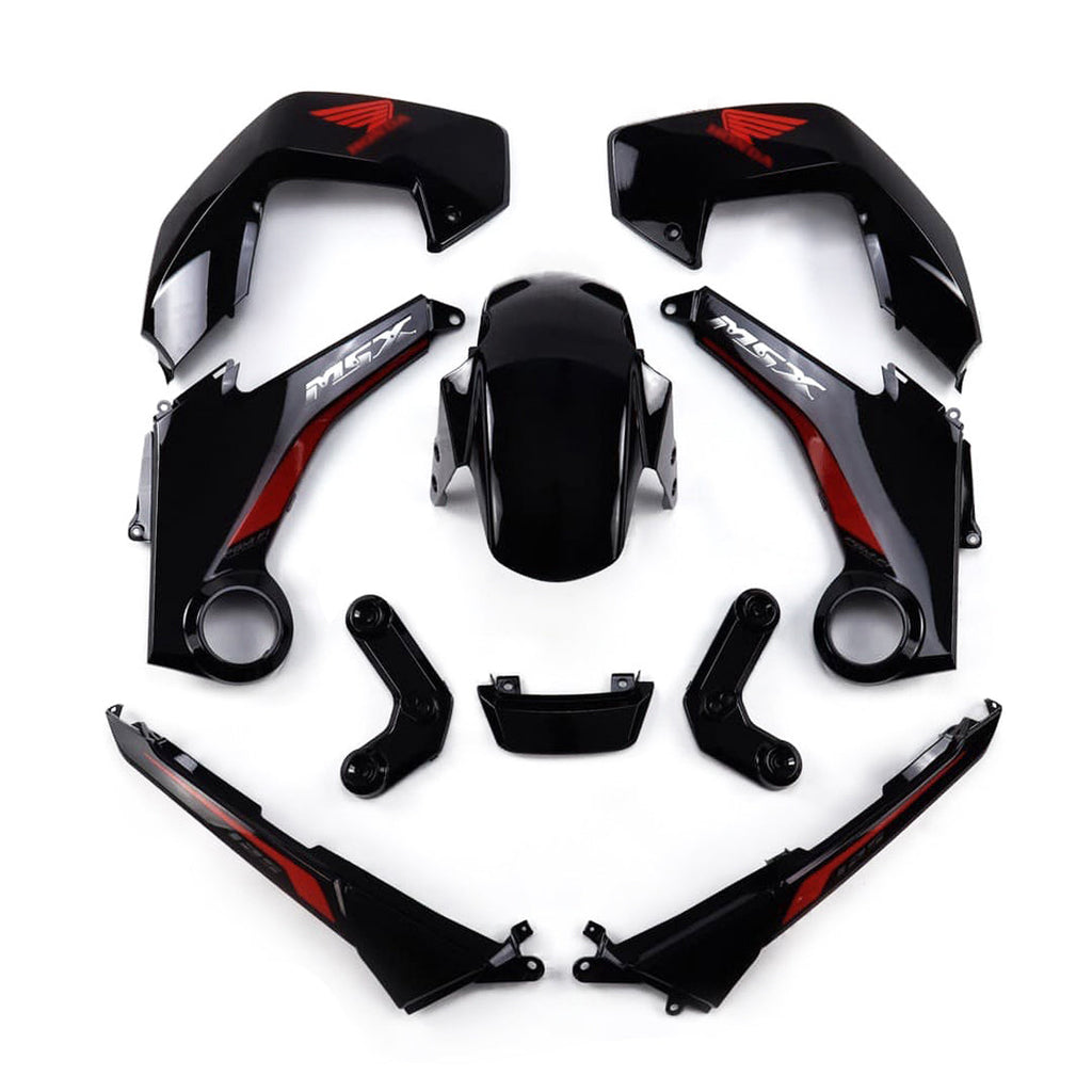ชุดสีดำพร้อมสติ๊กเกอร์ สำหรับ HONDA MSX 125 2012-2015