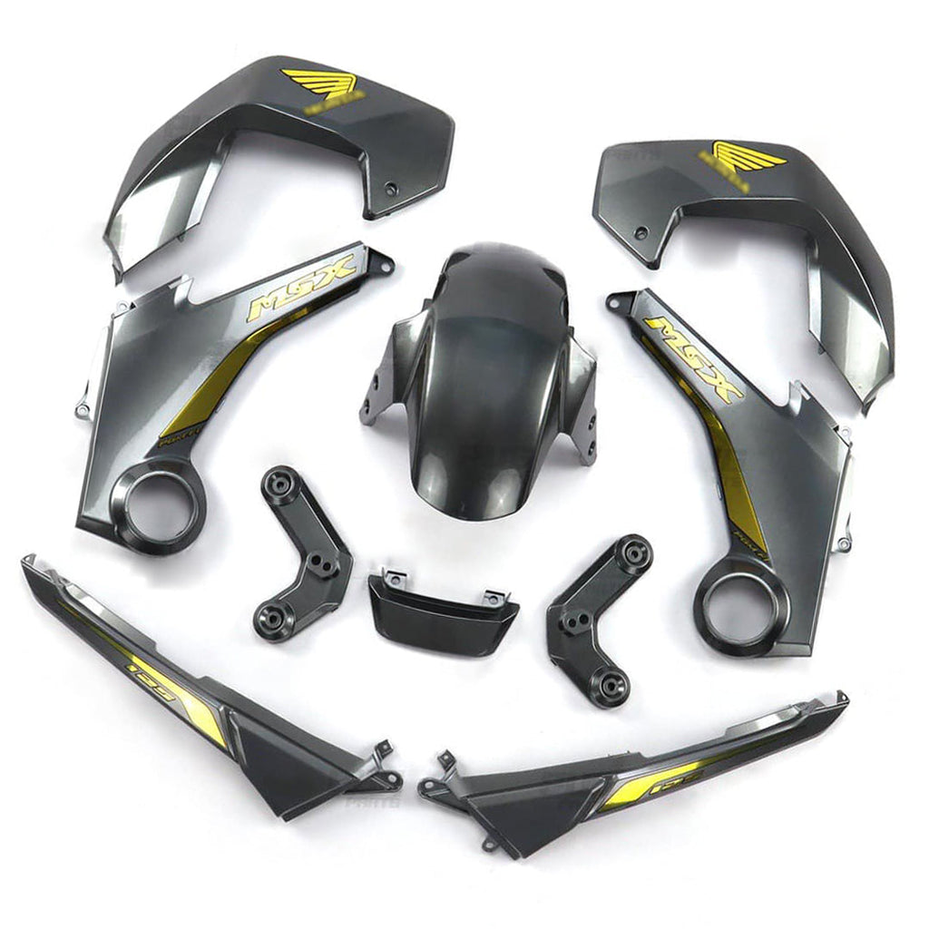 ชุดสีเทาพร้อมสติ๊กเกอร์ สำหรับ HONDA MSX 125 2012-2015