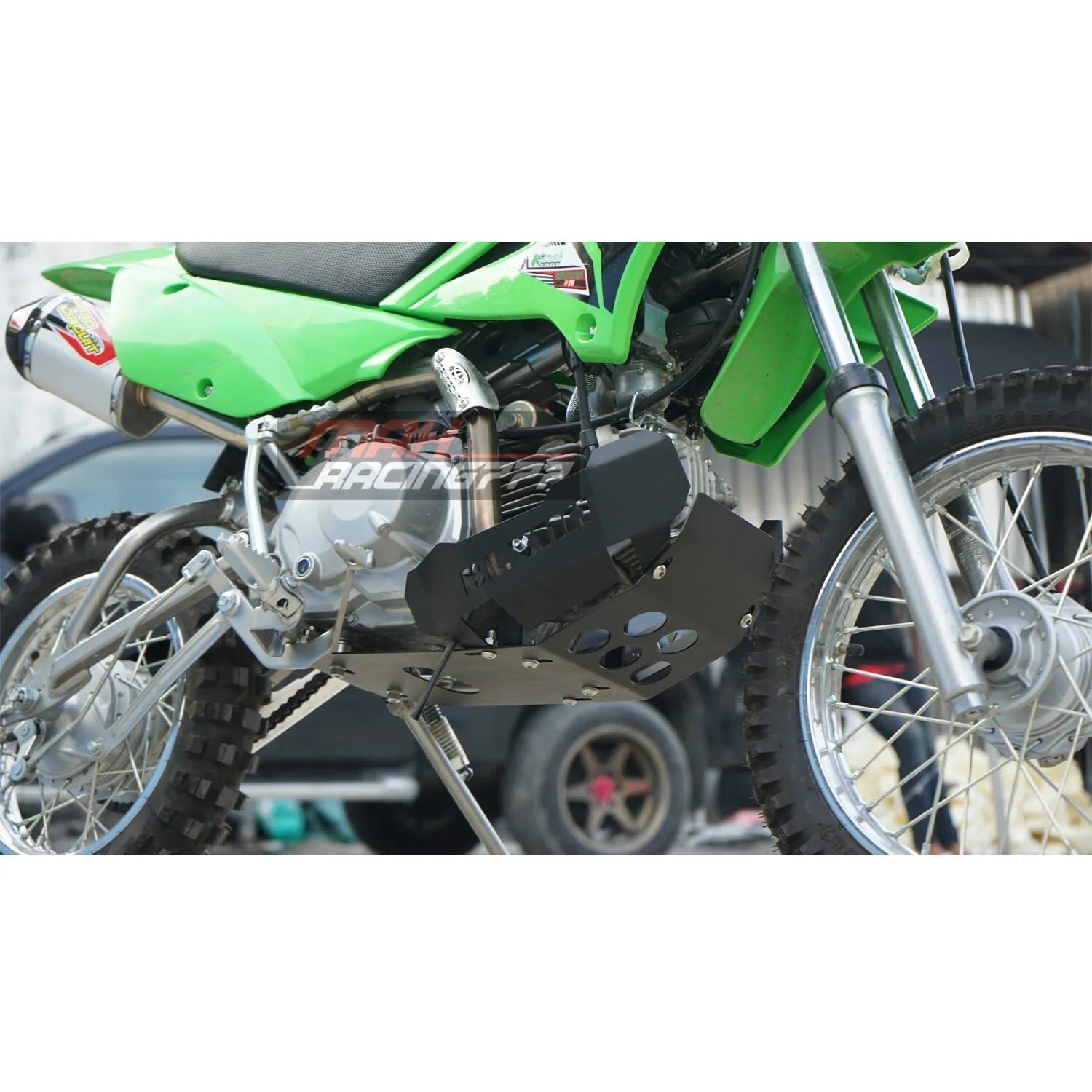 การ์ดแคร้งด้านล่าง สำหรับ KAWASAKI KLX 110 KLX 2002-2023