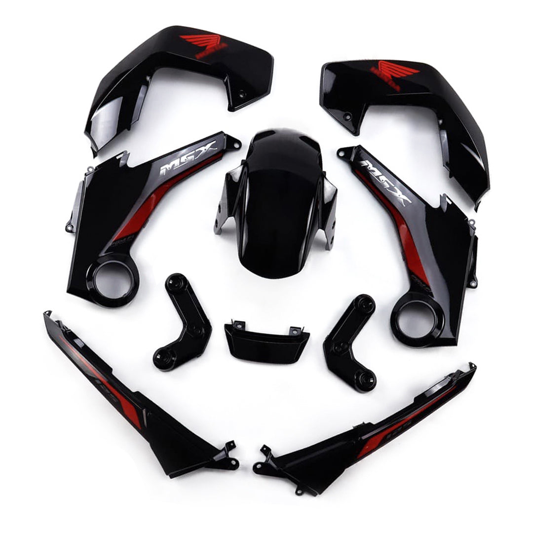 ชุดสีดำพร้อมสติ๊กเกอร์ สำหรับ HONDA MSX 125 2012-2015
