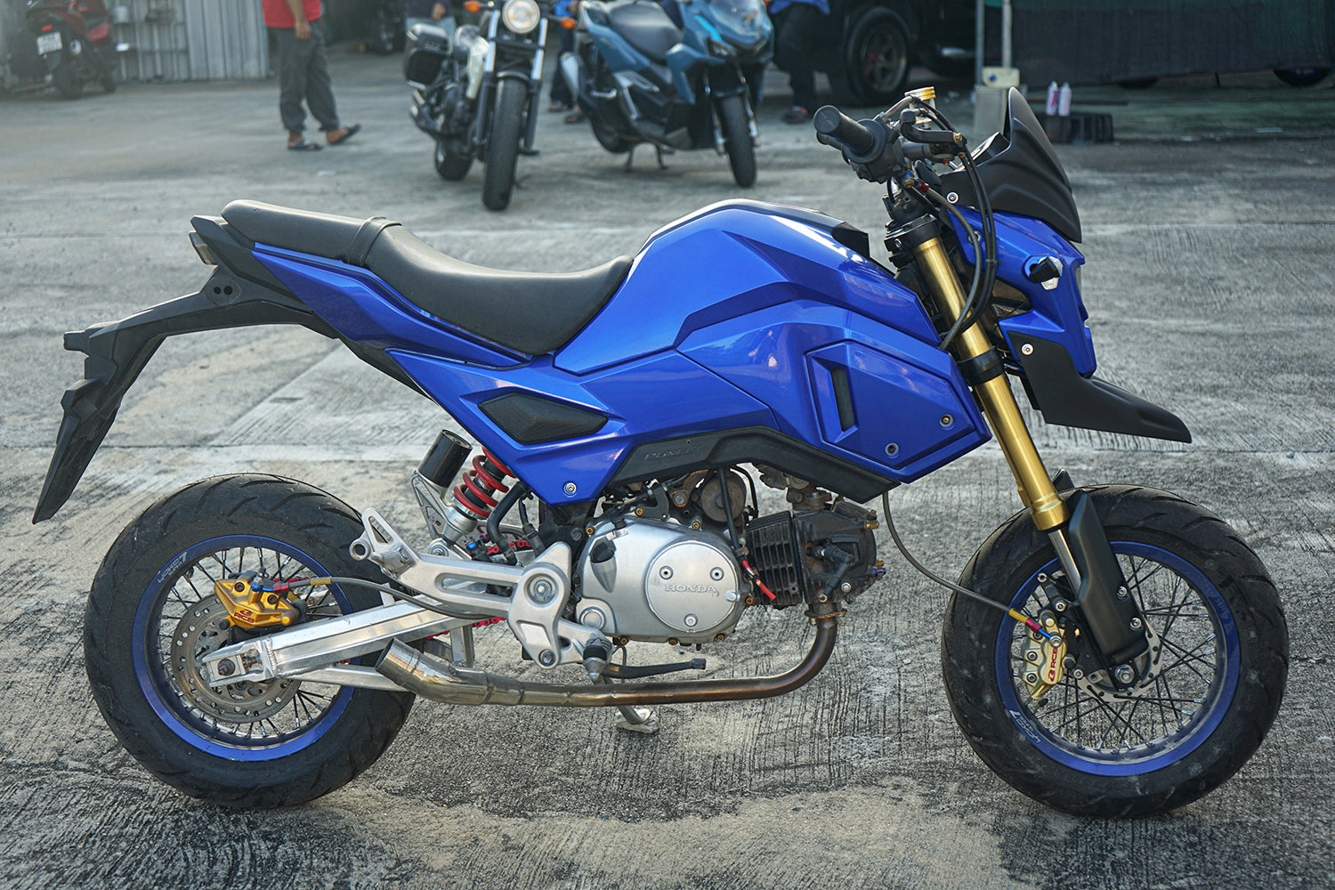บังโคลนทรงโมตาด สำหรับ HONDA MSX SF GROM 125 2016-2020