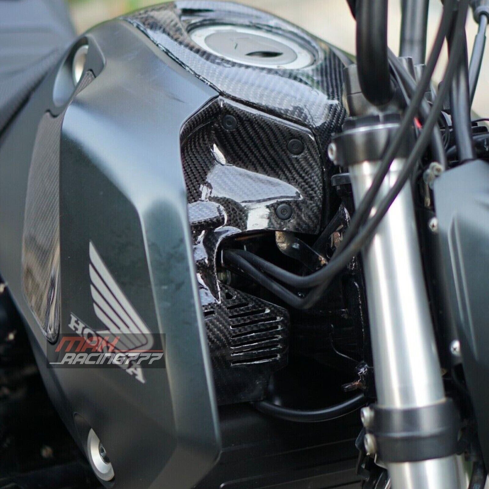 ฝาครอบดักลมด้านหน้า ซ้าย ขวา ตัวในคาร์บอน HONDA NEW GROM 2021-2024