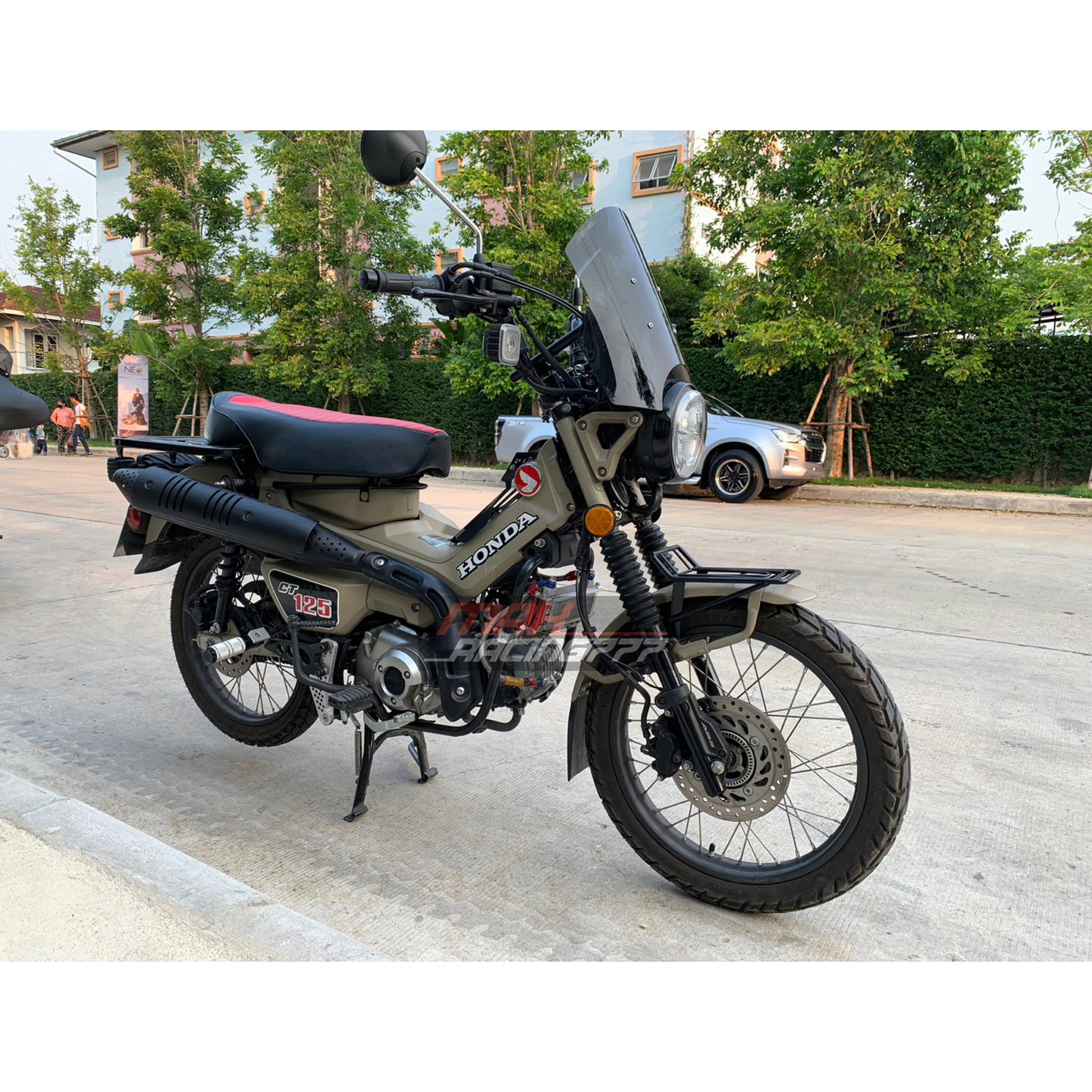ชุดตะแกรงบนบังโคลนหน้า สำหรับ HONDA CT 125 TRAIL 125 2020-2025