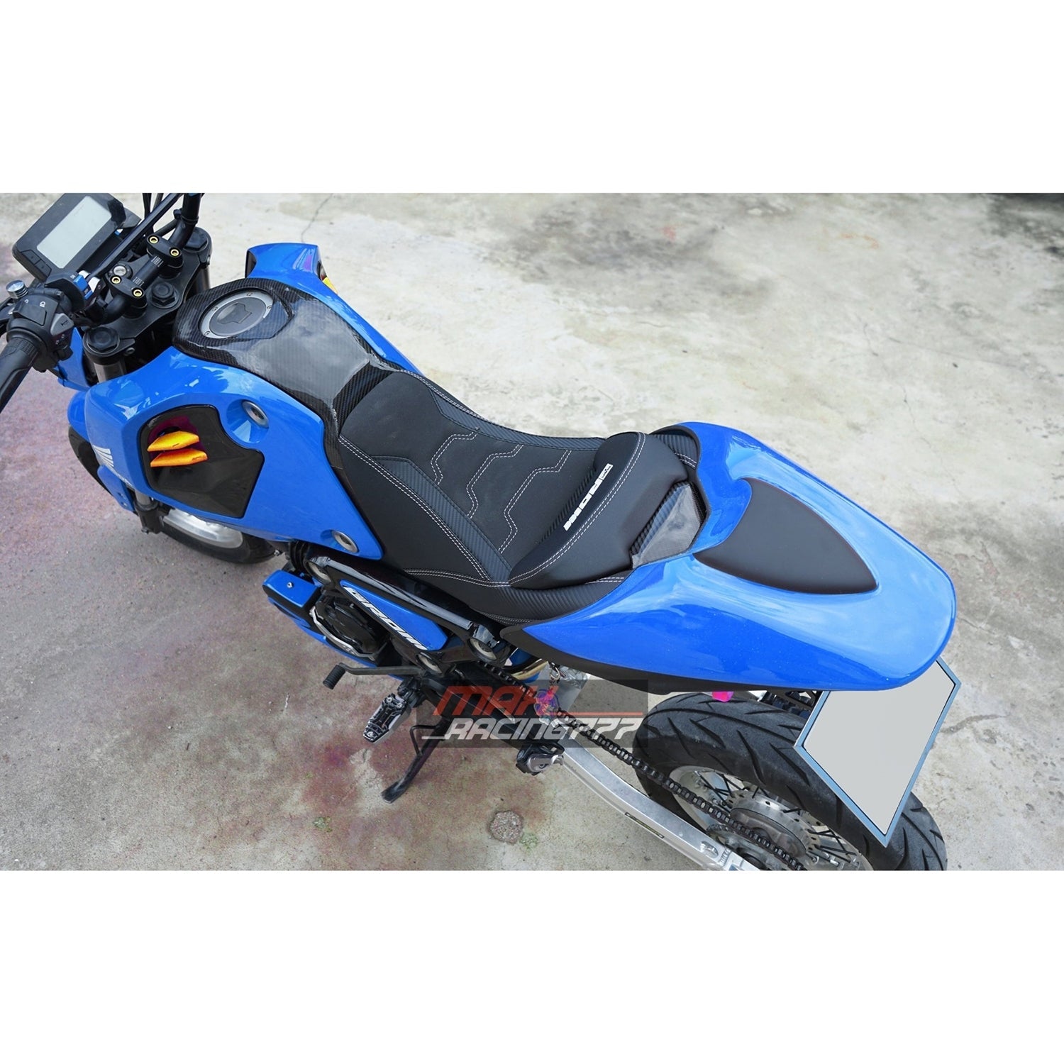 ครอบเบาะตูดมด สำหรับ HONDA GROM 125 2021-2024 *ใส่ได้เฉพาะเบาะแต่งทรงสปอร์ตหมอนคาร์บอน*