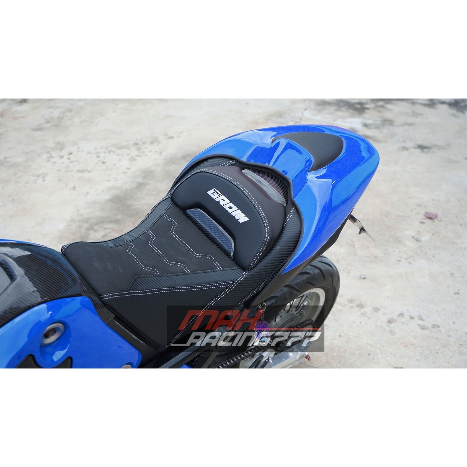 ครอบเบาะตูดมด สำหรับ HONDA GROM 125 2021-2024 *ใส่ได้เฉพาะเบาะแต่งทรงสปอร์ตหมอนคาร์บอน*