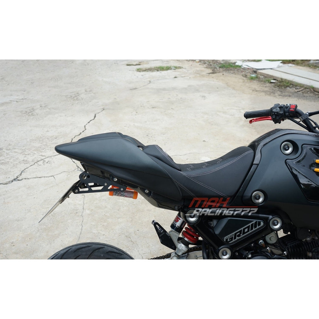 ครอบเบาะตูดมด สำหรับ HONDA GROM 125 2021-2024 *ใส่ได้เฉพาะเบาะแต่งทรงสปอร์ตหมอนคาร์บอน*