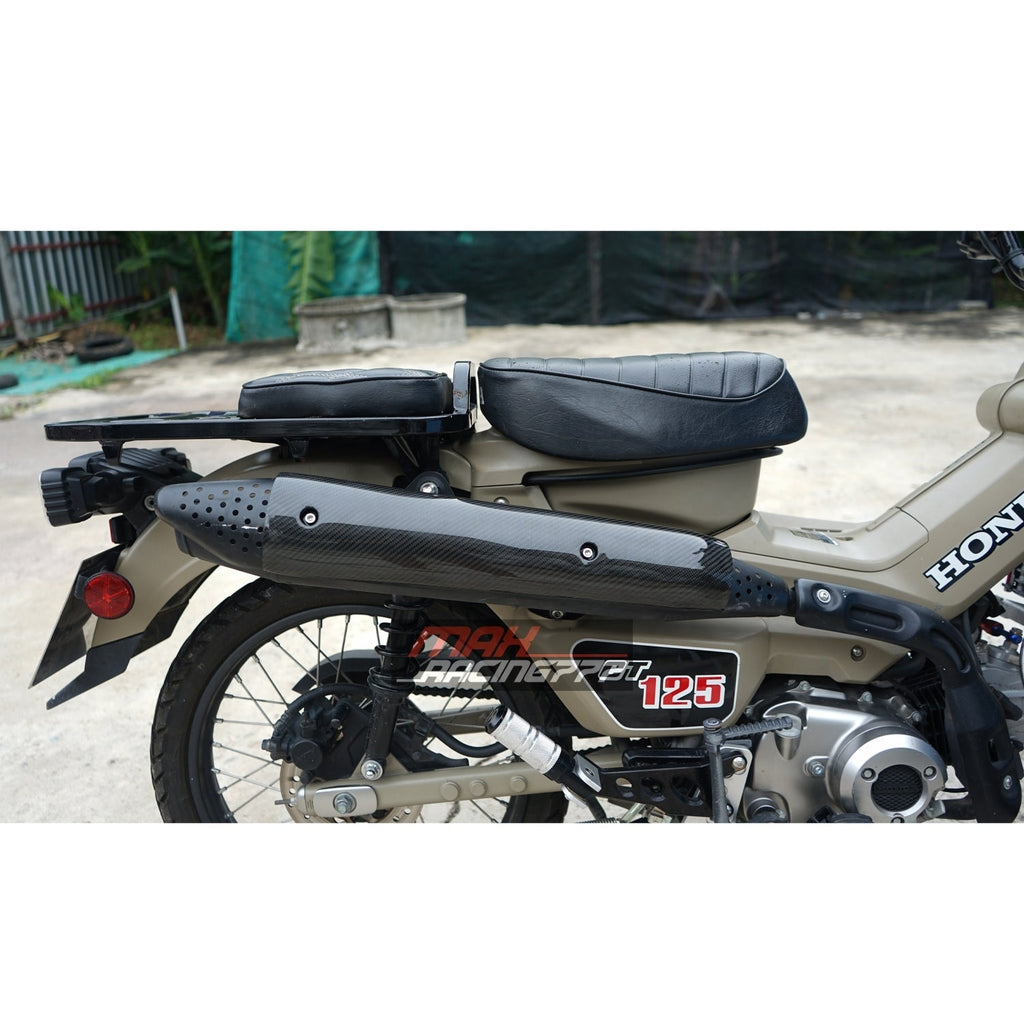 กันร้อนท่อไอเสีย คาร์บอน สำหรับ Honda CT125 Trail 125 Hunter 2020-2025