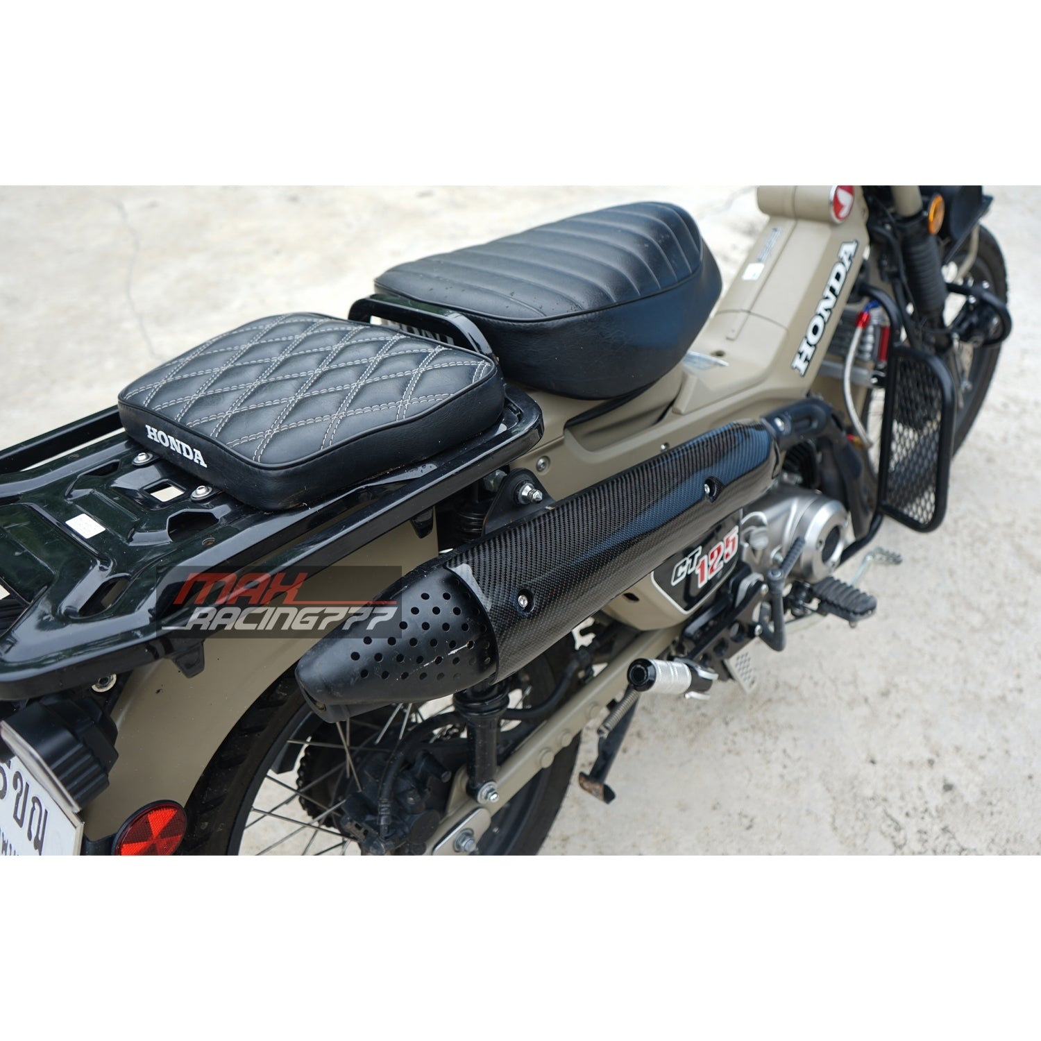 กันร้อนท่อไอเสีย คาร์บอน สำหรับ Honda CT125 Trail 125 Hunter 2020-2025