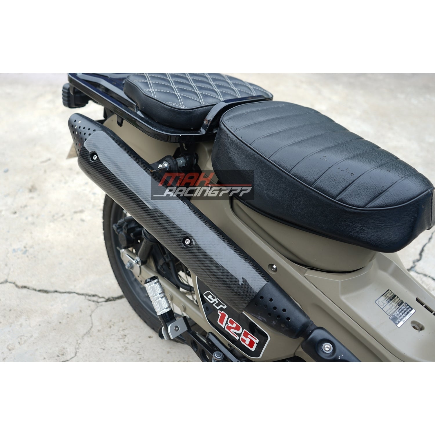 กันร้อนท่อไอเสีย คาร์บอน สำหรับ Honda CT125 Trail 125 Hunter 2020-2025