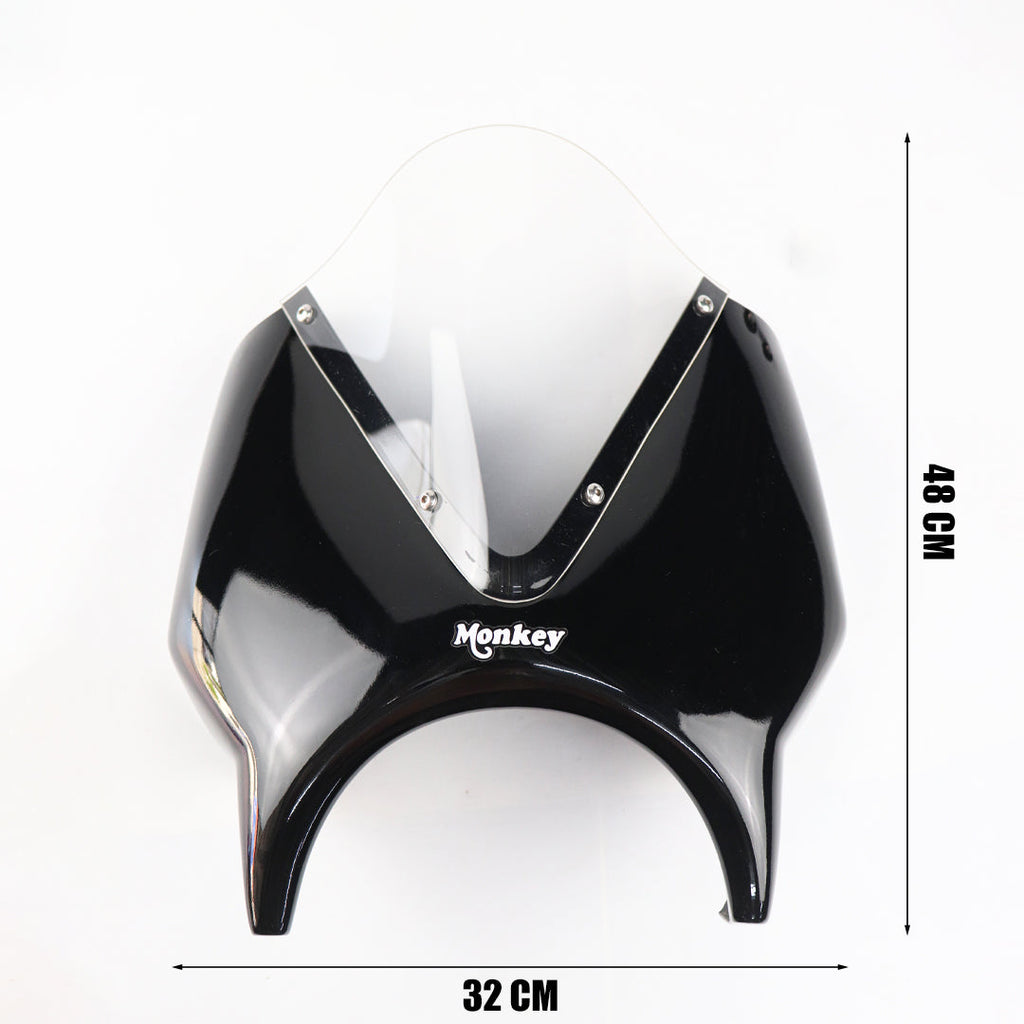ชิวบังลมหน้า สำหรับ HONDA MONKEY Z125 2018-2025