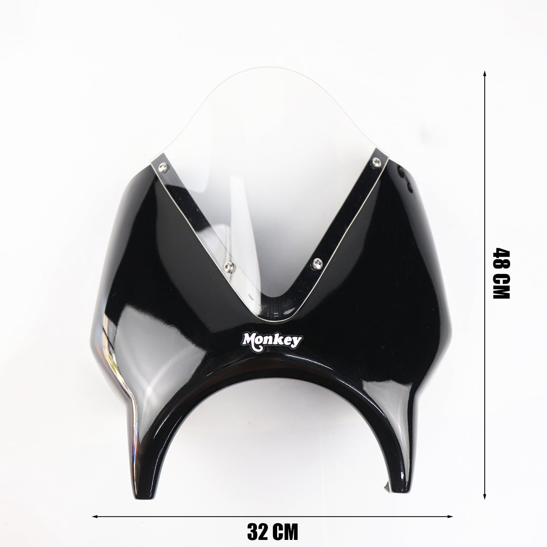 ชิวบังลมหน้า สำหรับ HONDA MONKEY Z125 2018-2025