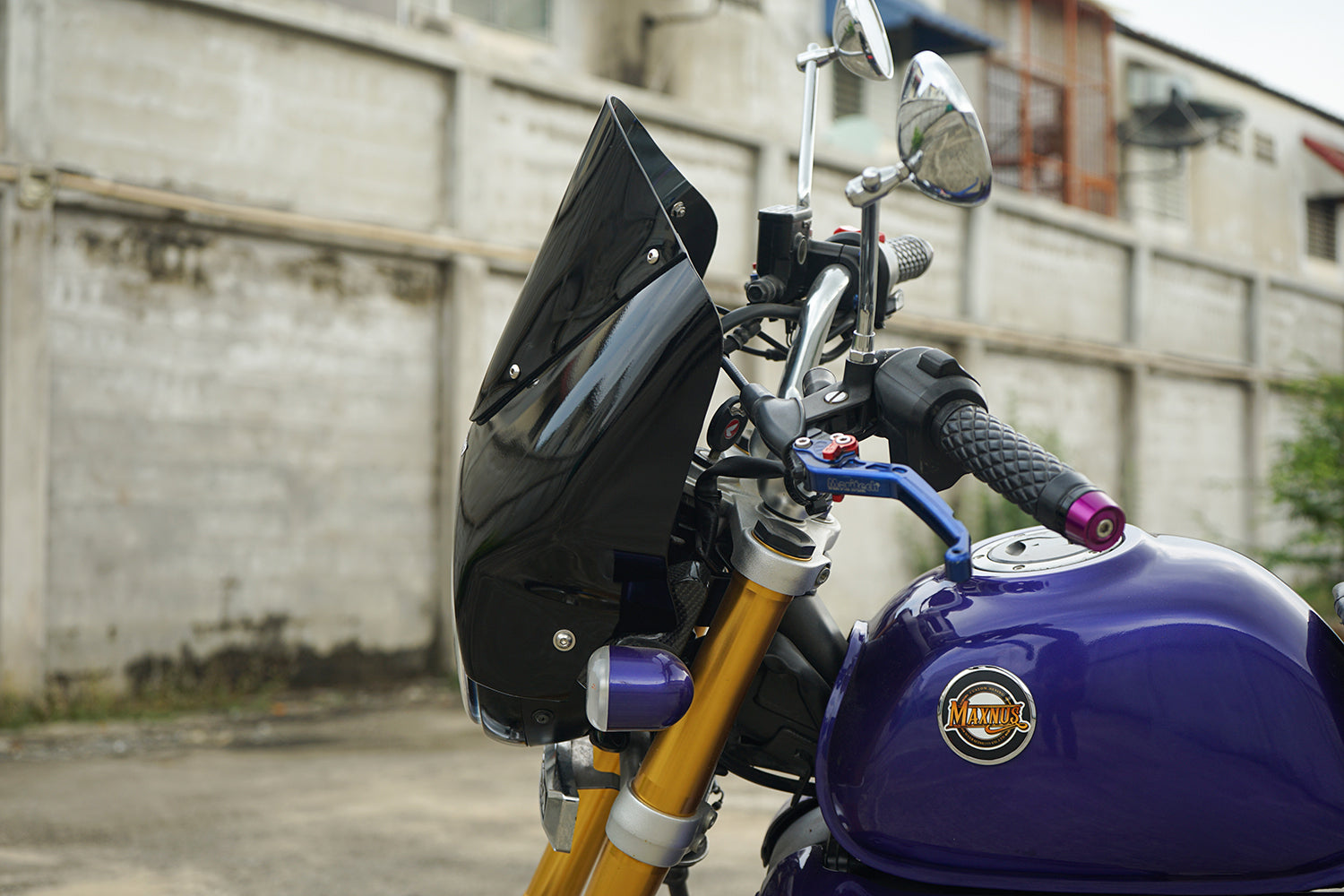 ชิวบังลมหน้า สำหรับ HONDA MONKEY Z125 2018-2025