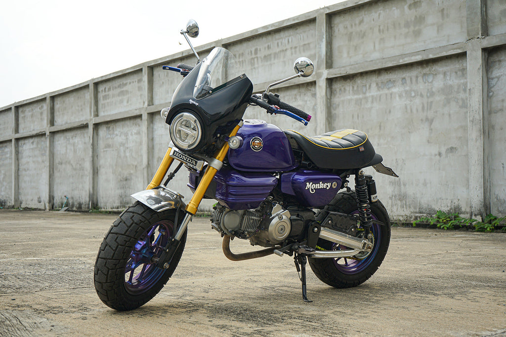 ชิวบังลมหน้า สำหรับ HONDA MONKEY Z125 2018-2025