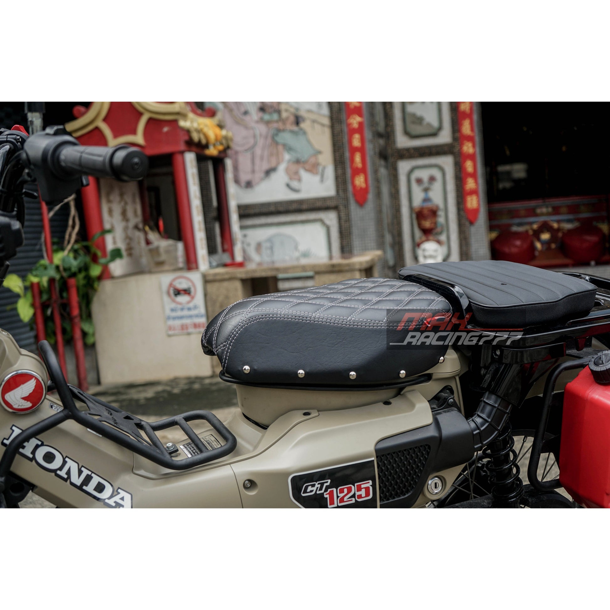 เบาะแต่ง V.1 สำหรับ honda trail125 CT125 2020-2025