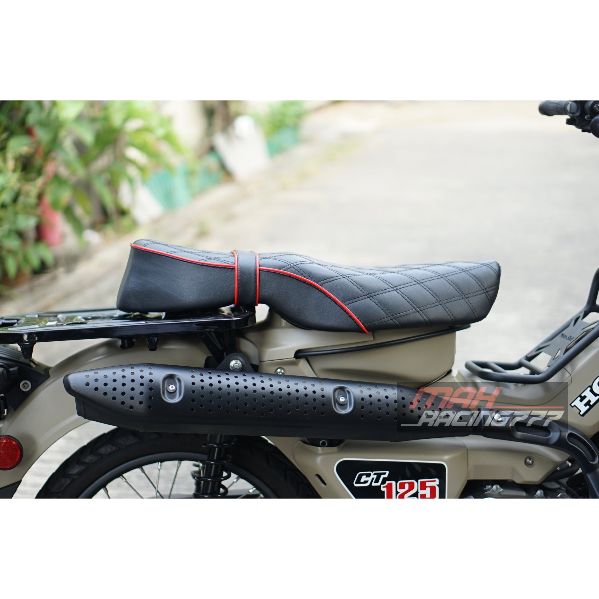 เบาะแต่งแบบยาว V.1 สำหรับ HONDA TRAIL125 CT125 HUNTER 2020 - 2025