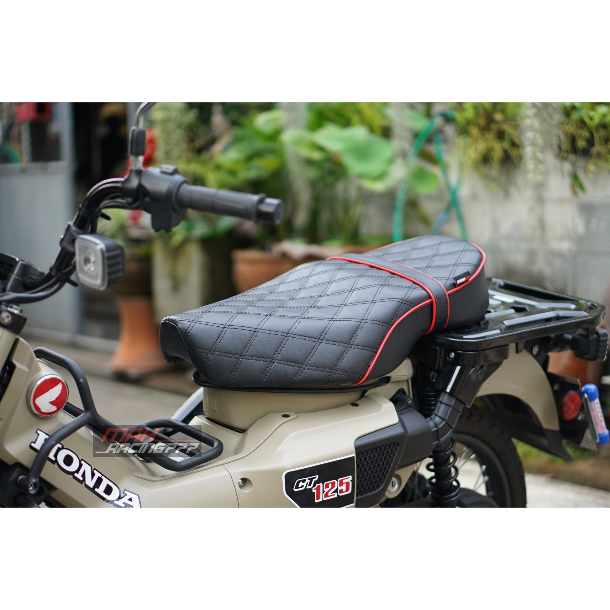 เบาะแต่งแบบยาว V.1 สำหรับ HONDA TRAIL125 CT125 HUNTER 2020 - 2025