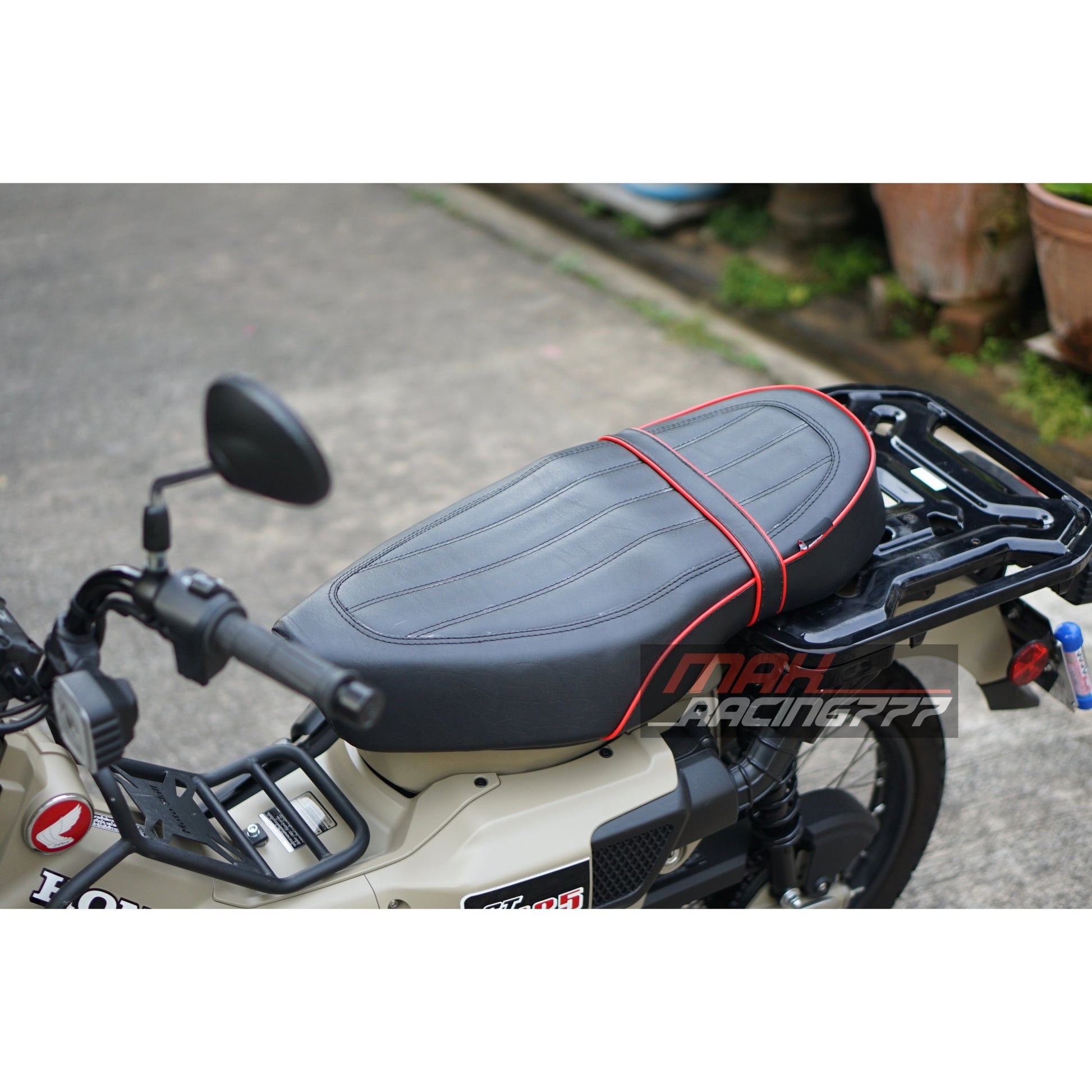 เบาะแต่งแบบยาว V.2 สำหรับ HONDA TRAIL125 CT125 HUNTER 2020 - 2025