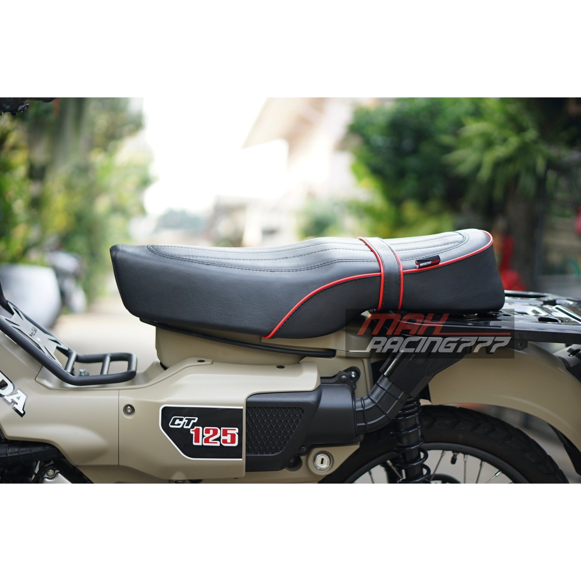 เบาะแต่งแบบยาว V.2 สำหรับ HONDA TRAIL125 CT125 HUNTER 2020 - 2025