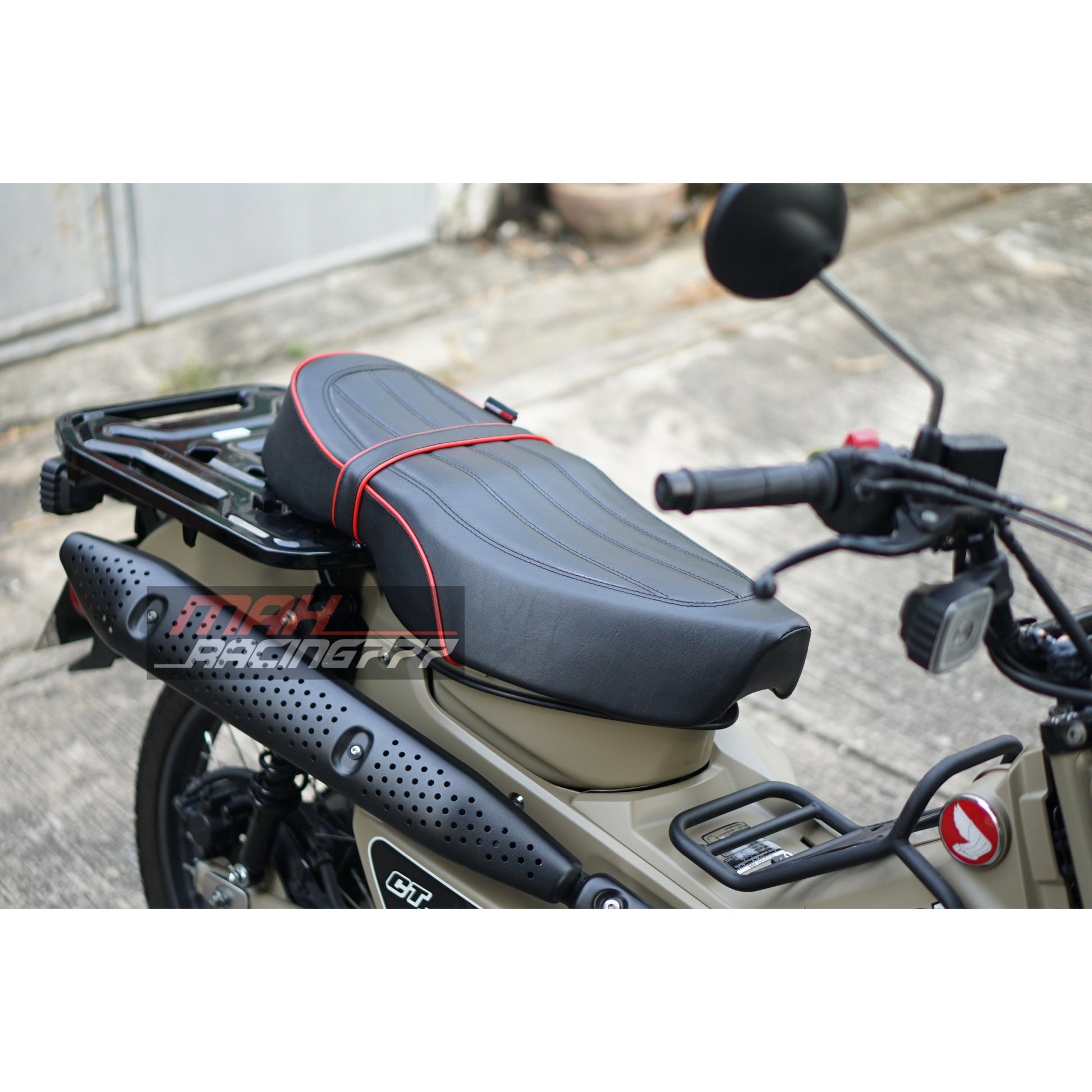เบาะแต่งแบบยาว V.2 สำหรับ HONDA TRAIL125 CT125 HUNTER 2020 - 2025