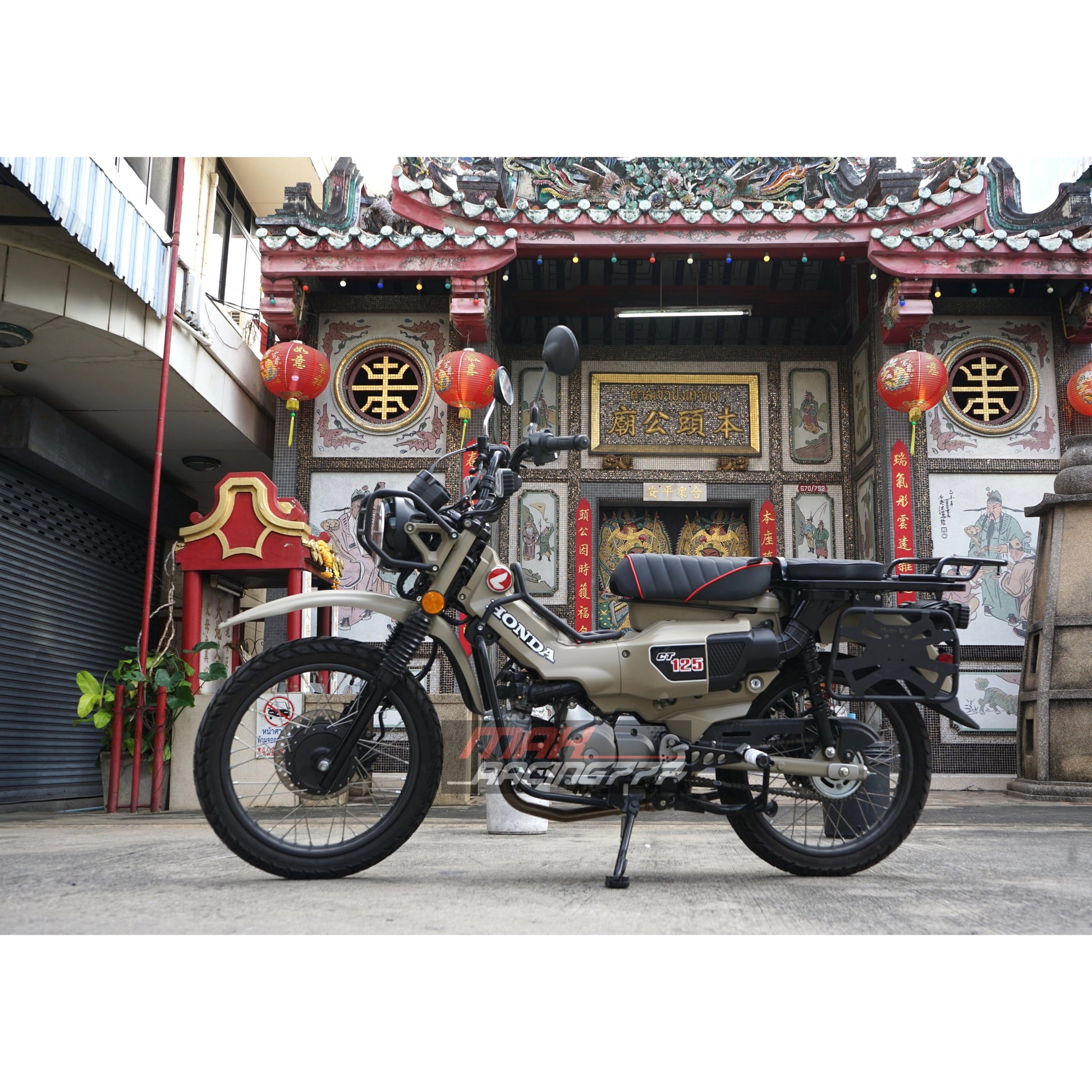 เบาะแต่ง V.1 สำหรับ honda trail125 CT125 2020-2025