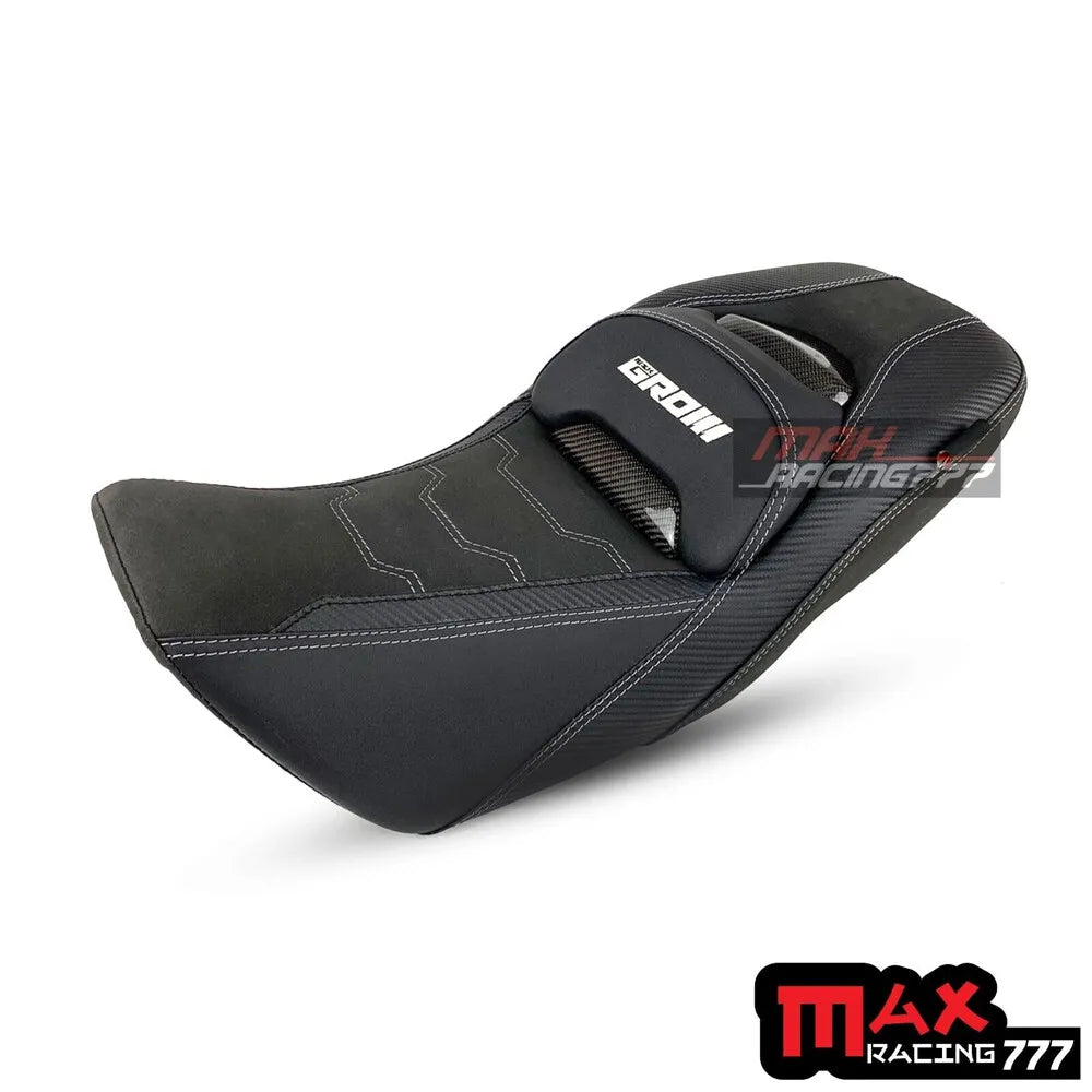 เบาะแต่งทรงสปอร์ตหมอนคาร์บอน สำหรับ HONDA GROM125 2021-2025
