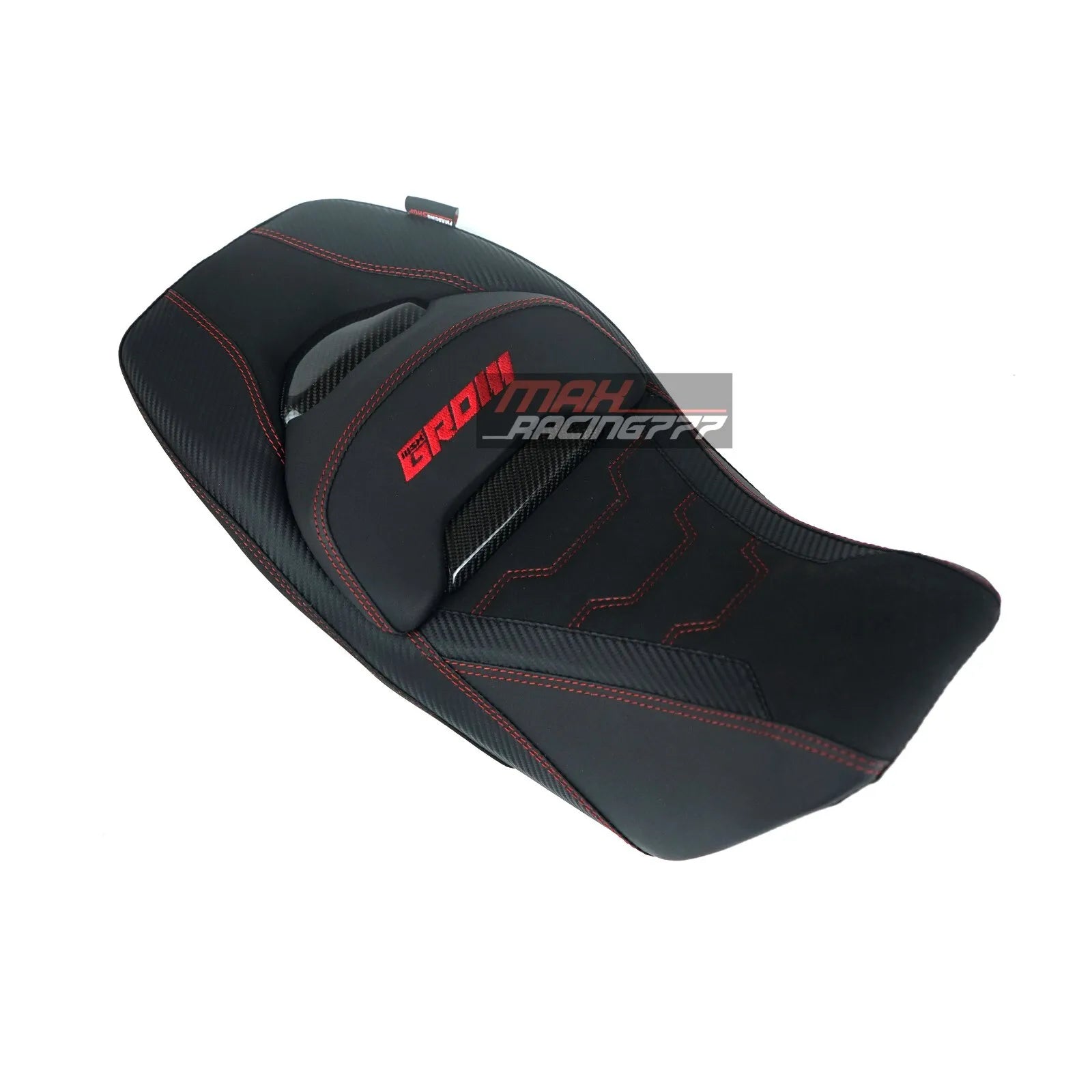 เบาะแต่งทรงสปอร์ตหมอนคาร์บอน สำหรับ HONDA GROM125 2021-2025