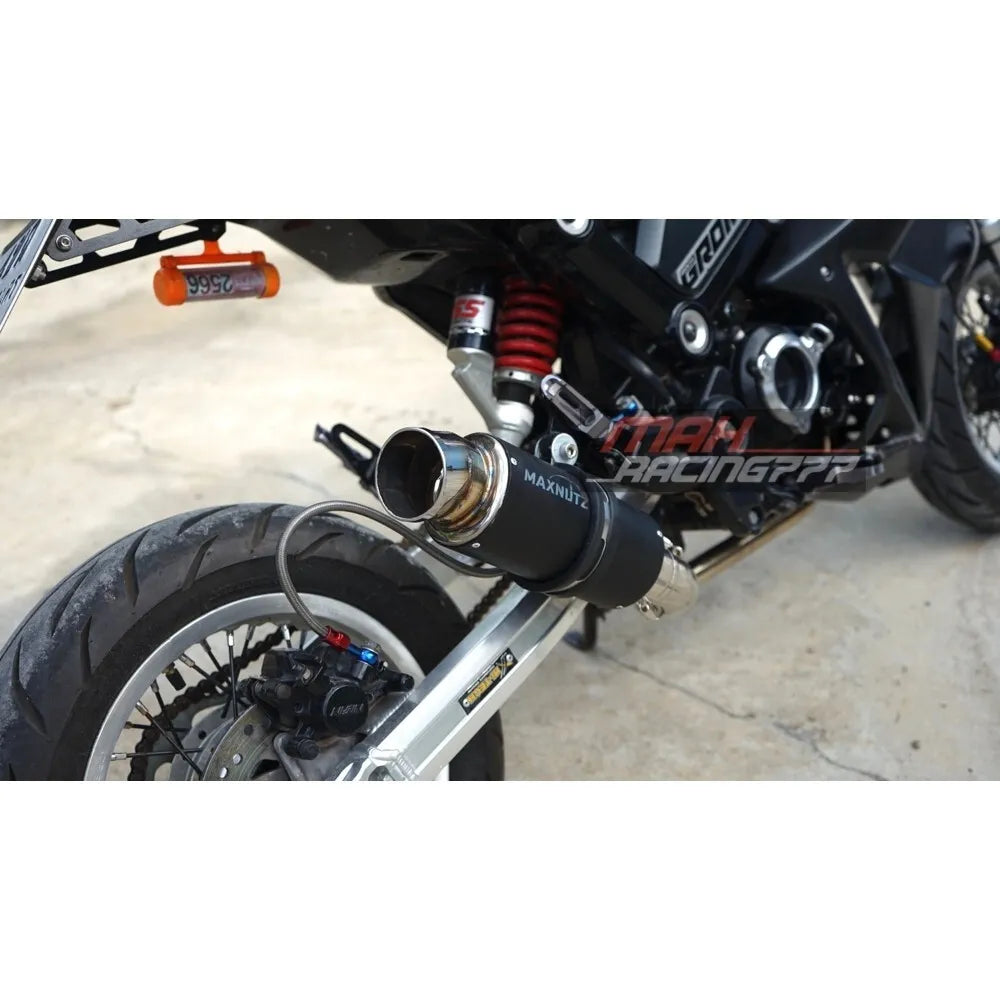 ท่อไอเสียออกล่าง สำหรับ HONDA GROM 2021-2025