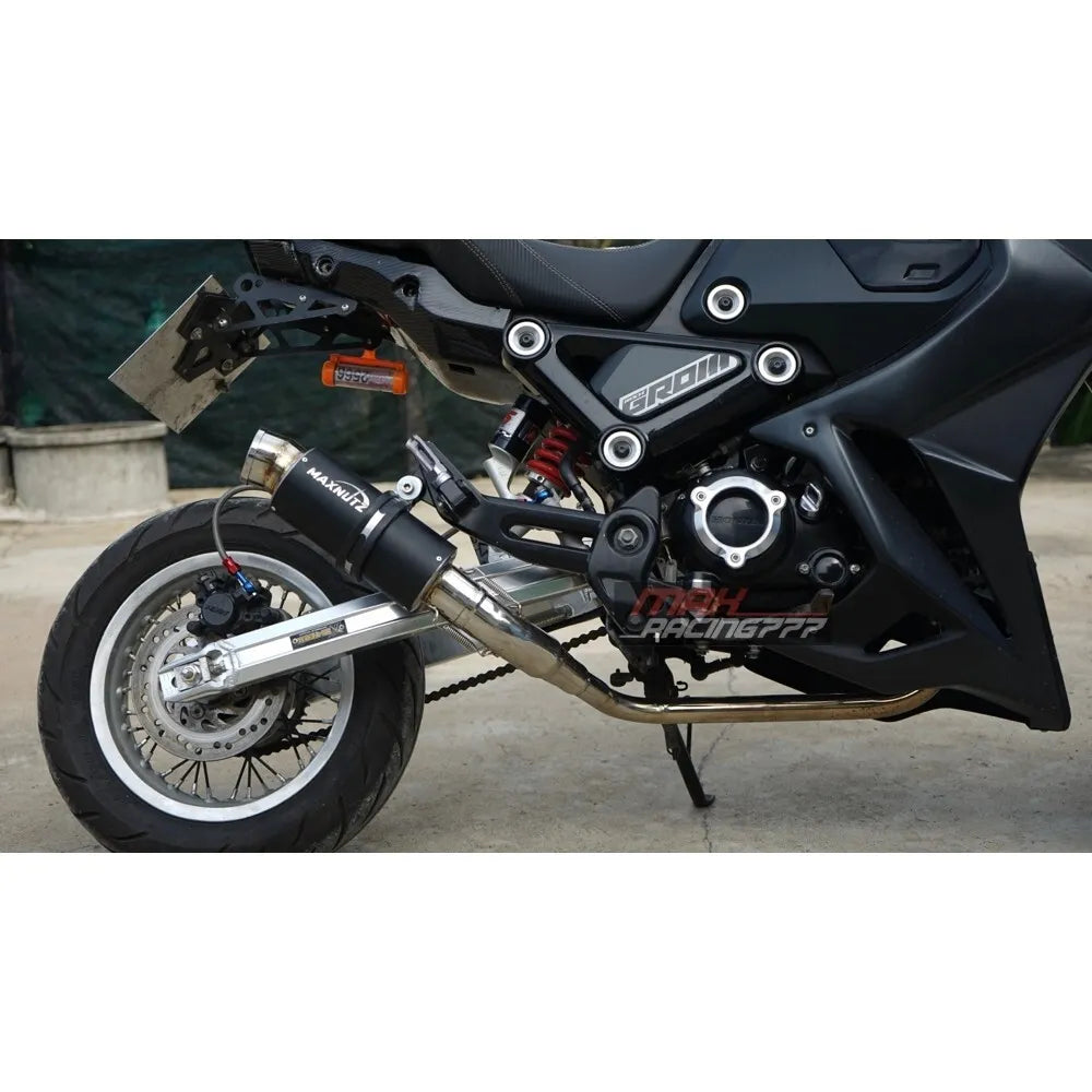 ท่อไอเสียออกล่าง สำหรับ HONDA GROM 2021-2025