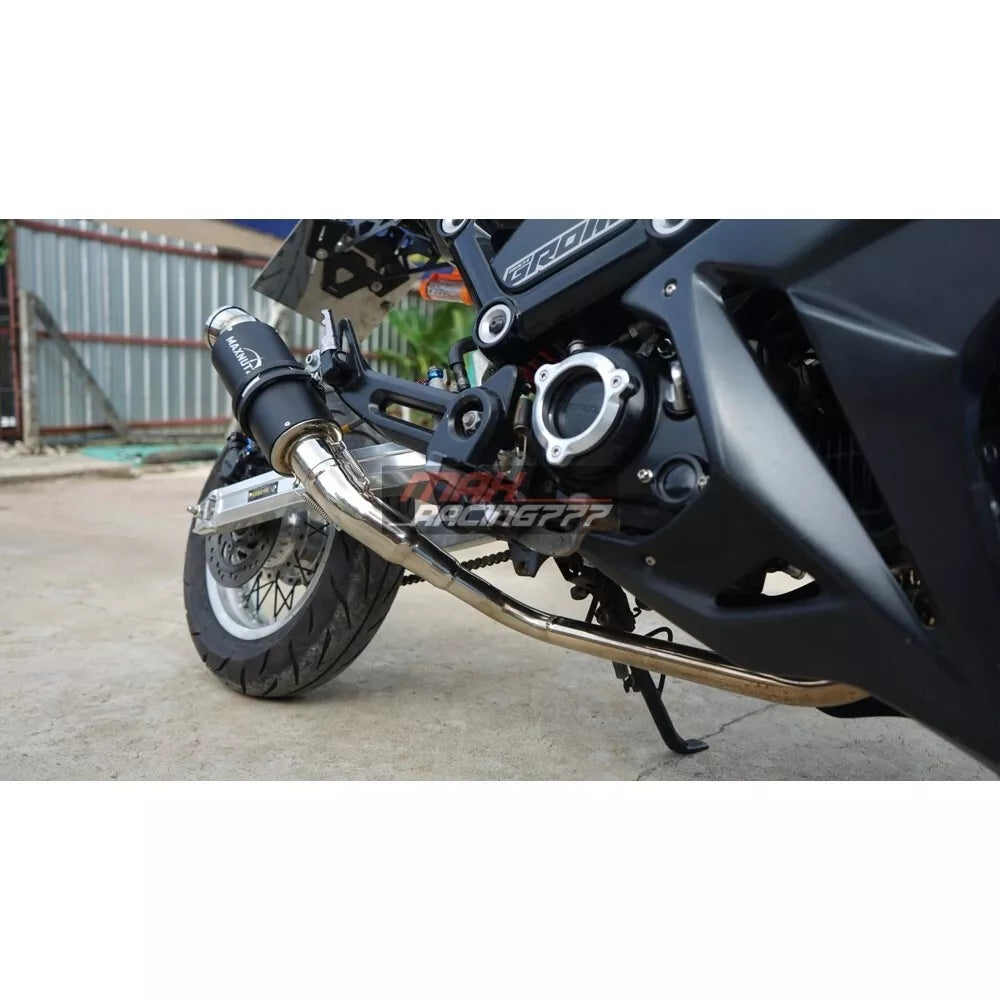 ท่อไอเสียออกล่าง สำหรับ HONDA GROM 2021-2025