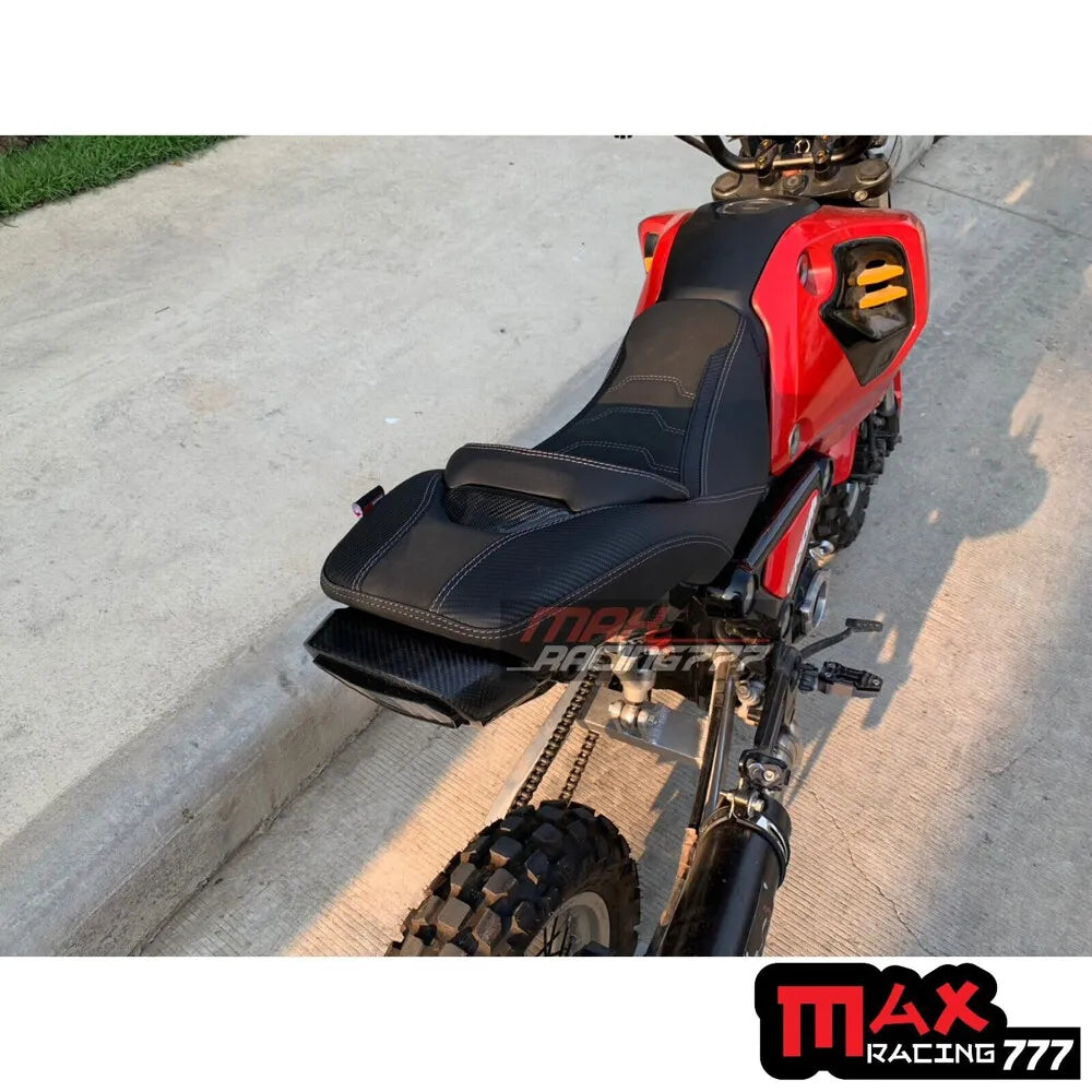 เบาะแต่งทรงสปอร์ตหมอนคาร์บอน สำหรับ HONDA GROM125 2021-2025