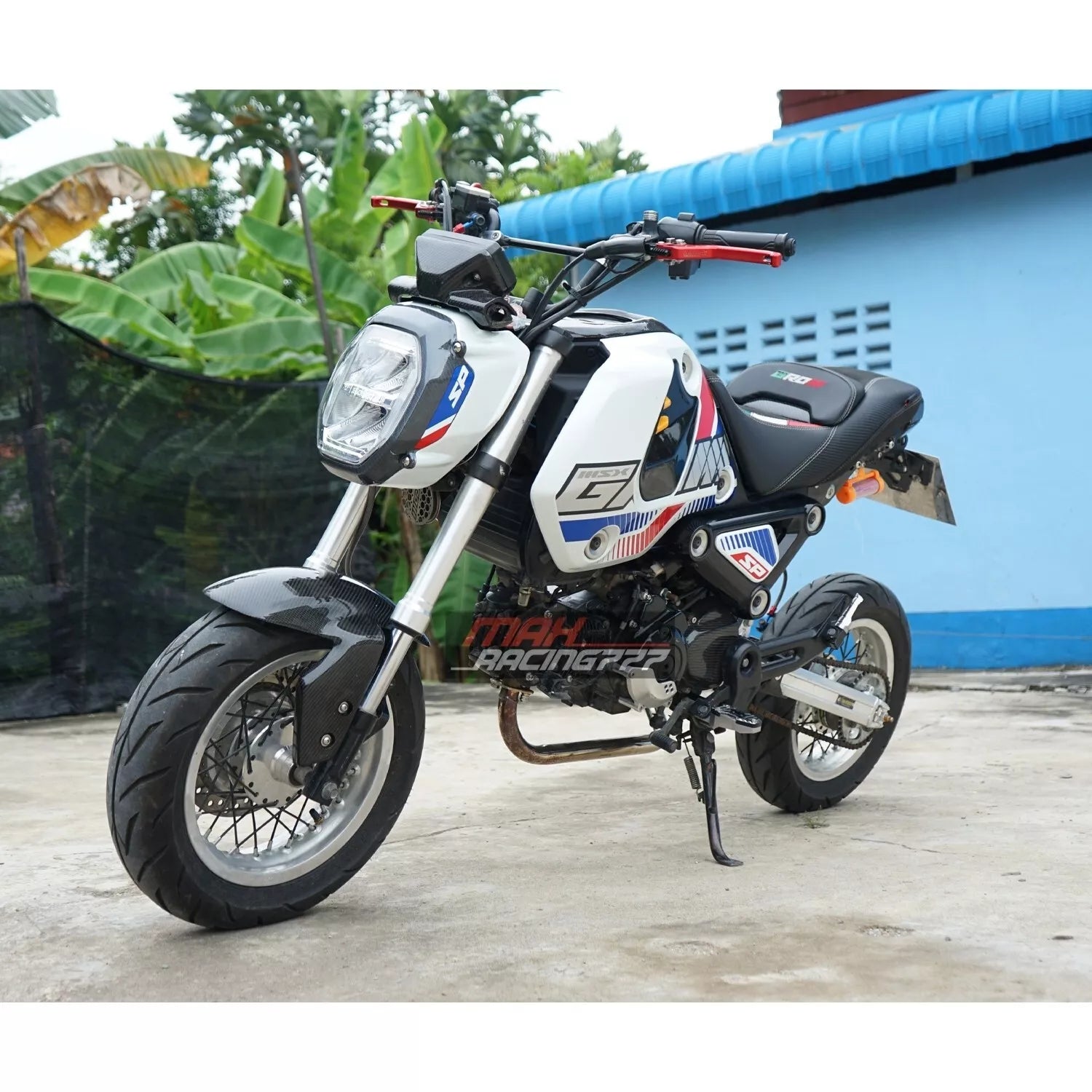 บังโคลนหน้าทรง S1000 สำหรับ HONDA NEW GROM 125 2021 - 2025